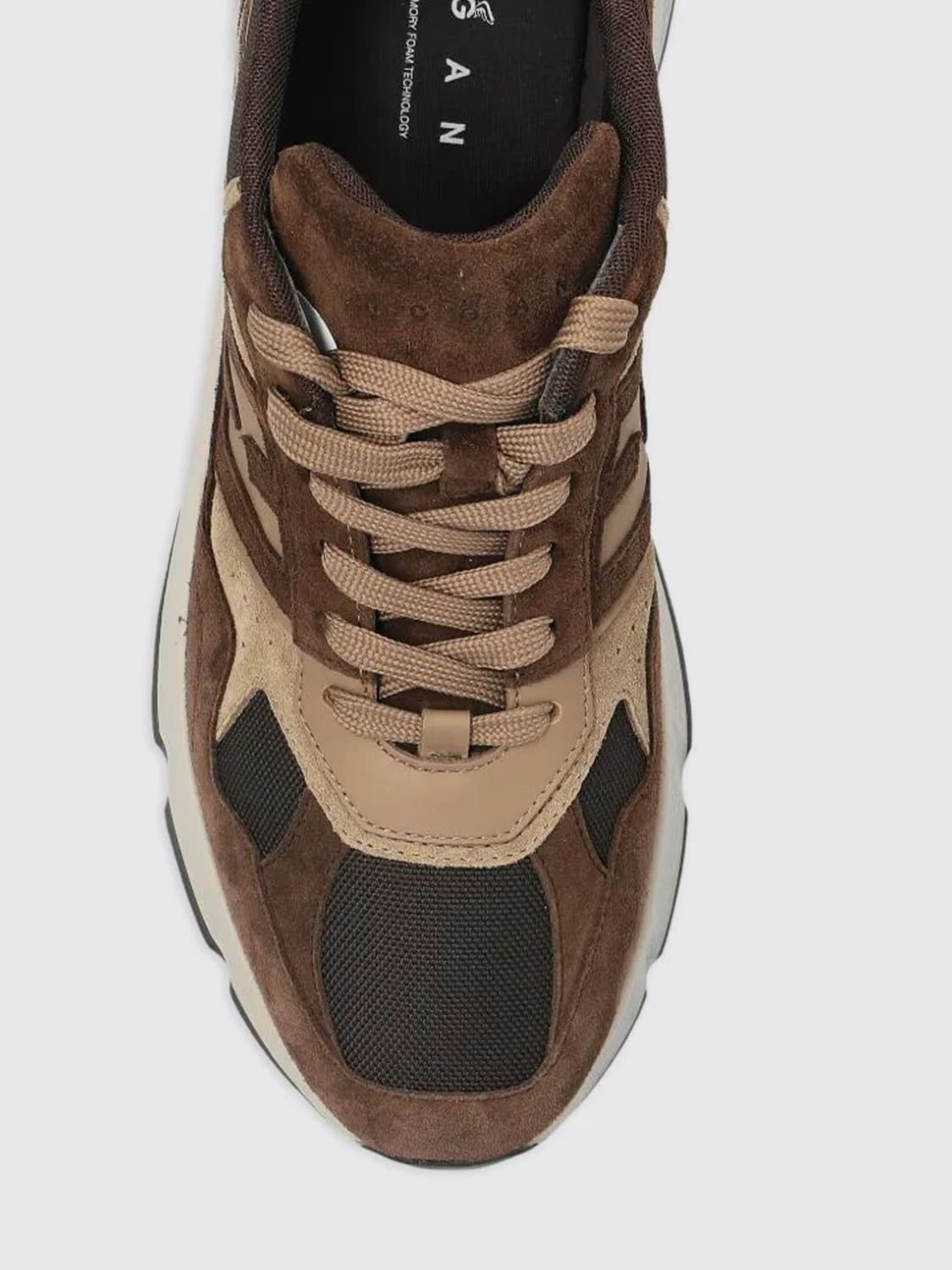 HOGAN SNEAKERS: Shoes men Hogan, Brown - Img 4