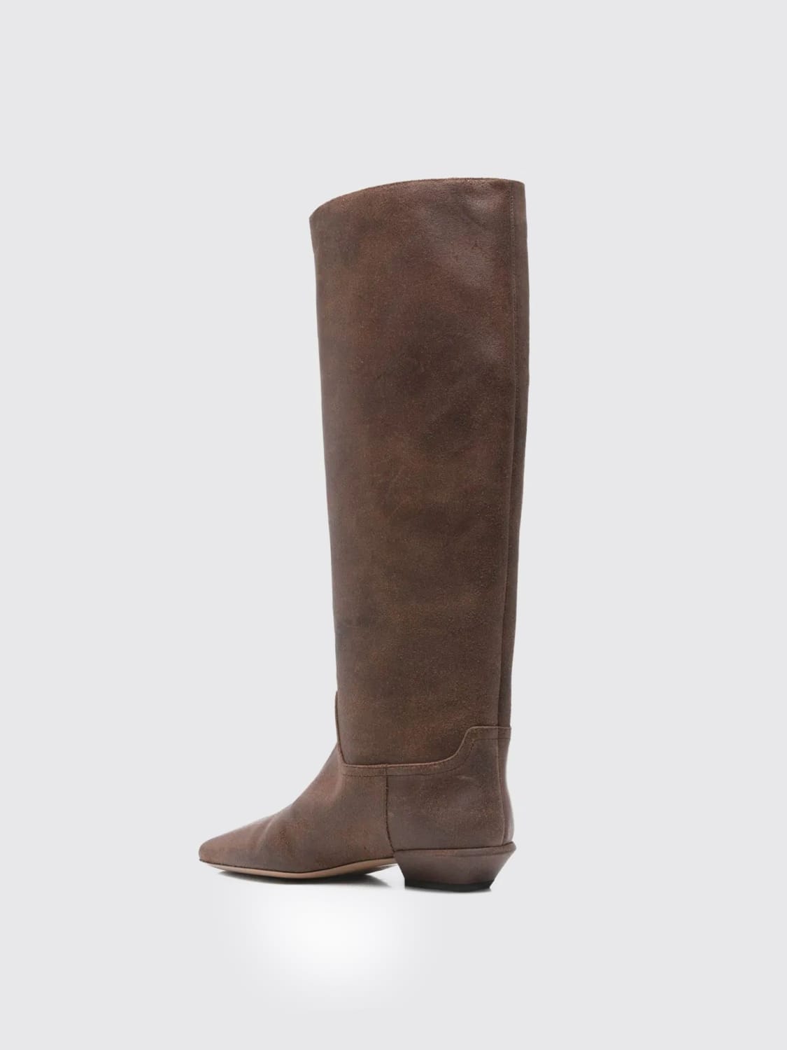 PARIS TEXAS STIVALI: Stivale Bettina Paris Texas in pelle effetto vintage, Ebano - Img 3