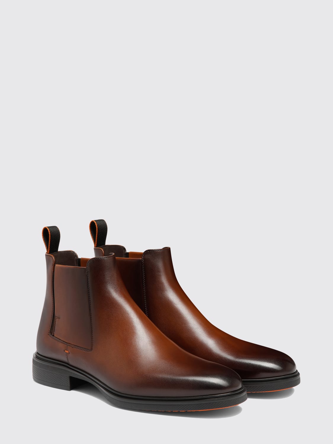 SANTONI BOOT: Shoes men Santoni, Brown - Img 3