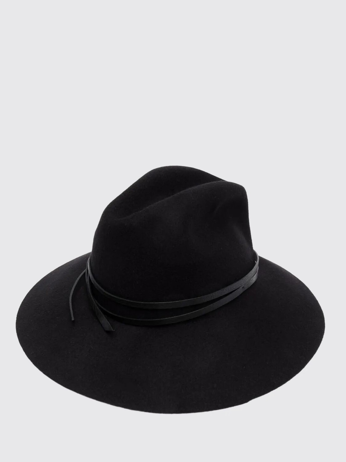 GOLDEN GOOSE CAPPELLO: Cappello Golden Goose in feltro di lana , Nero - Img 1