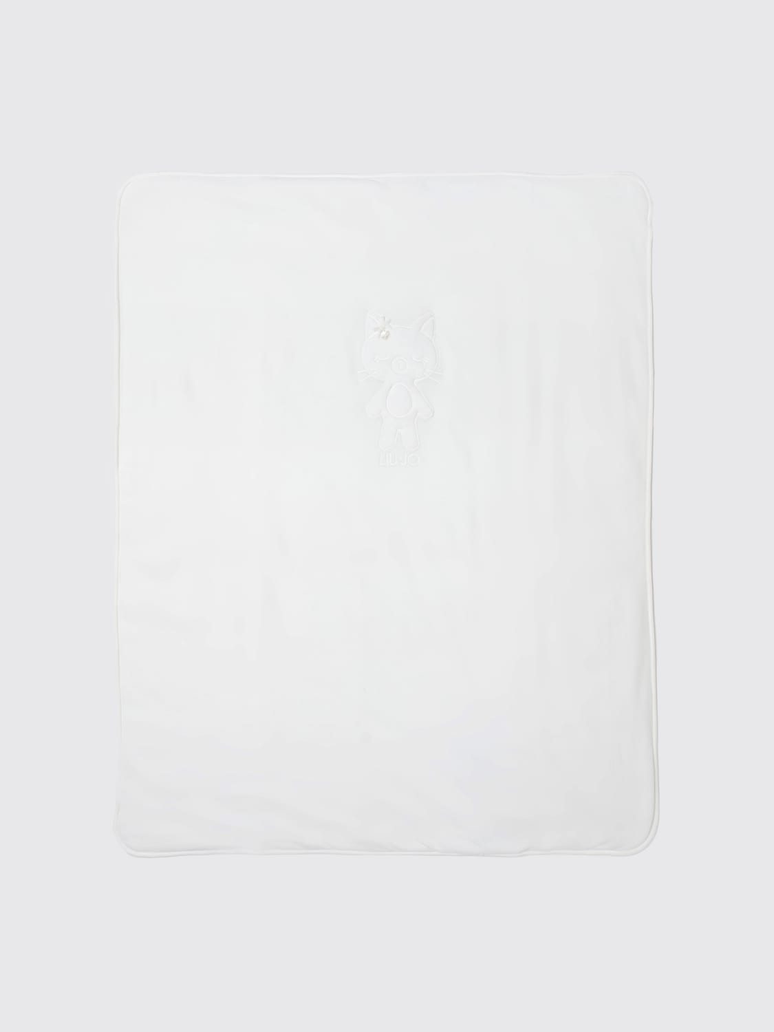 LIU JO COPERTINA: Copertina Liu Jo in misto cotone , Bianco - Img 2