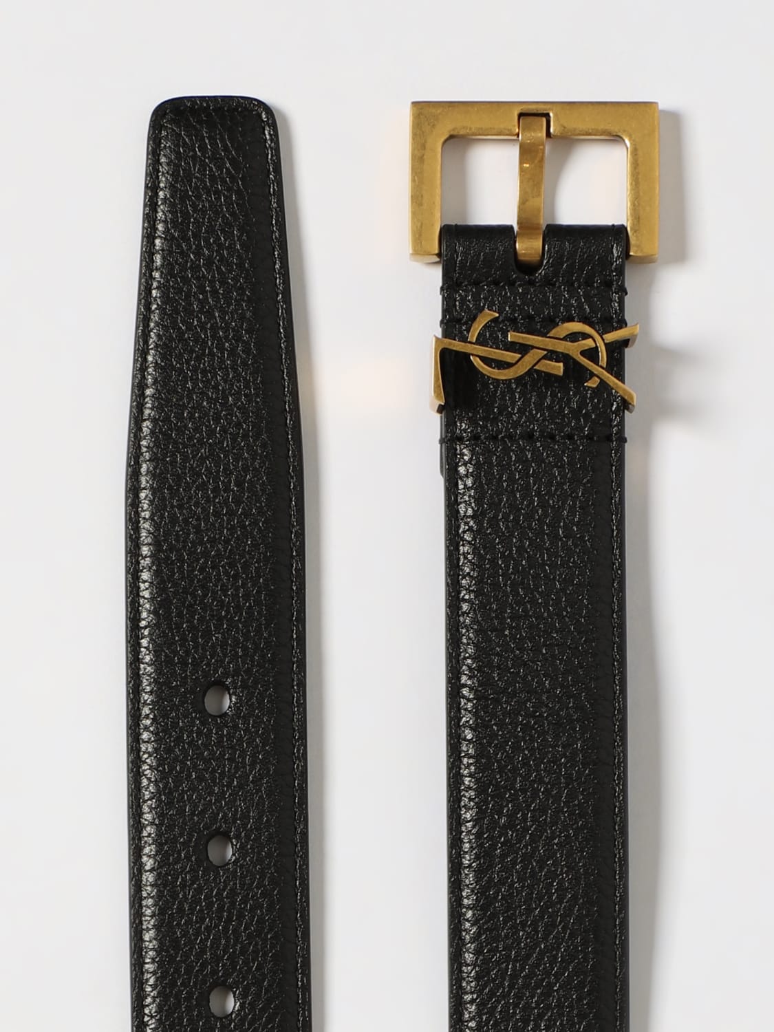 SAINT LAURENT BELT: Belt men Saint Laurent, Black - Img 2