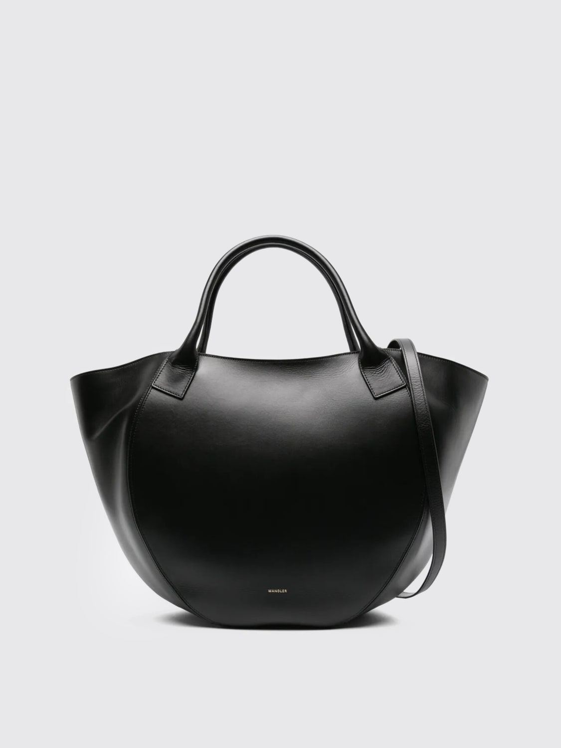 WANDLER BOLSO DE MANO: Bolso de hombro mujer Wandler, Negro - Img 1