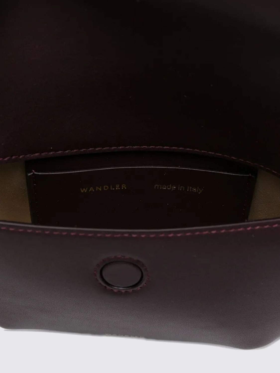 WANDLER BOLSO DE HOMBRO: Bolso de hombro mujer Wandler, Ciruela - Img 4