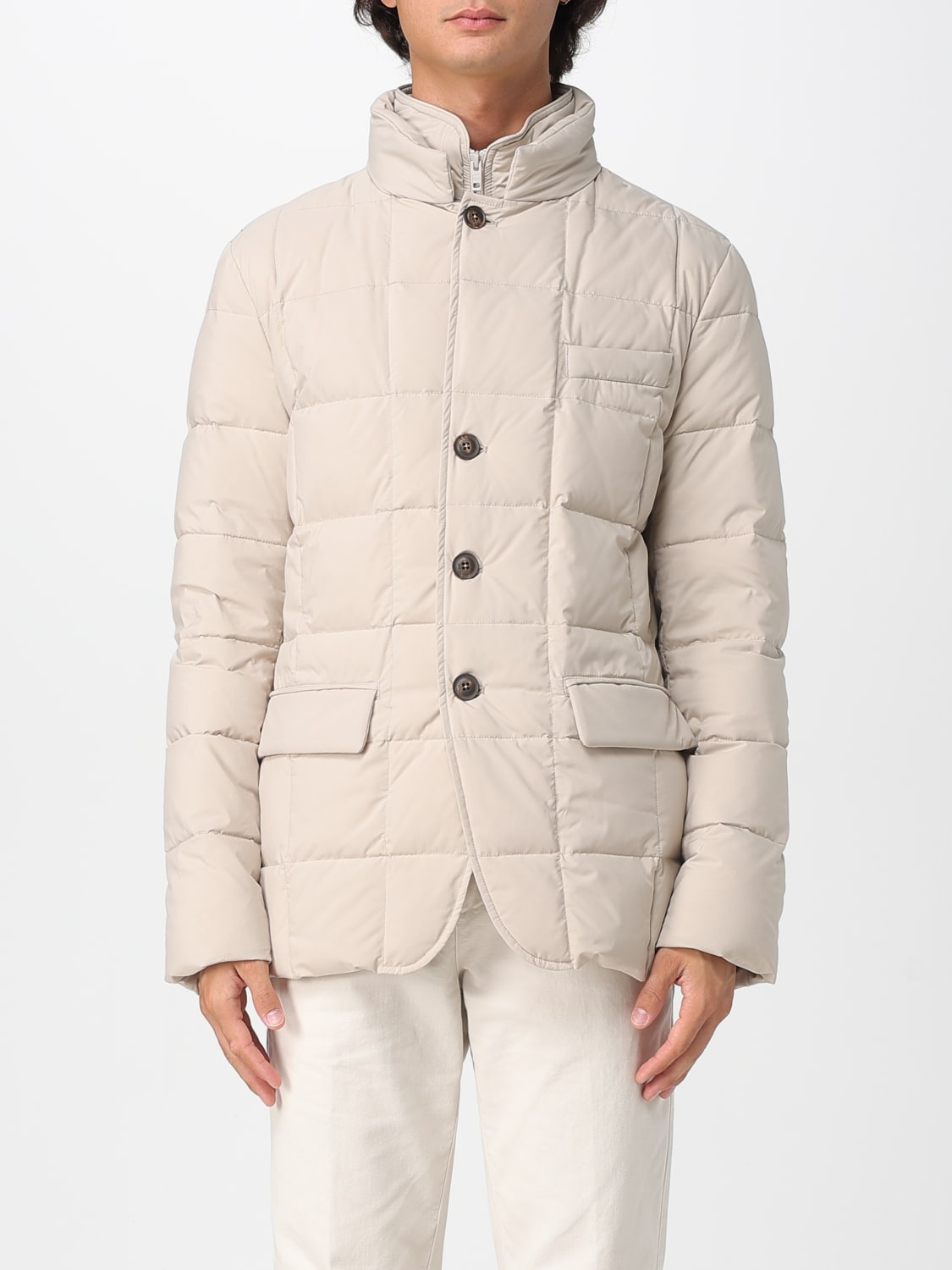 FAY JACKET: Coat men Fay, Beige - Img 1