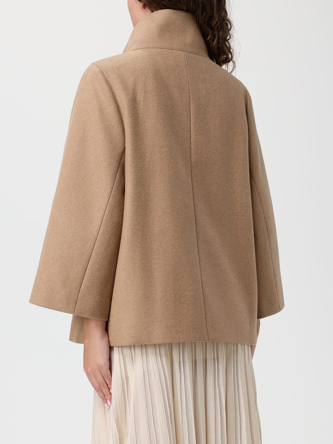 FAY COAT: Coat woman Fay, Camel - Img 2