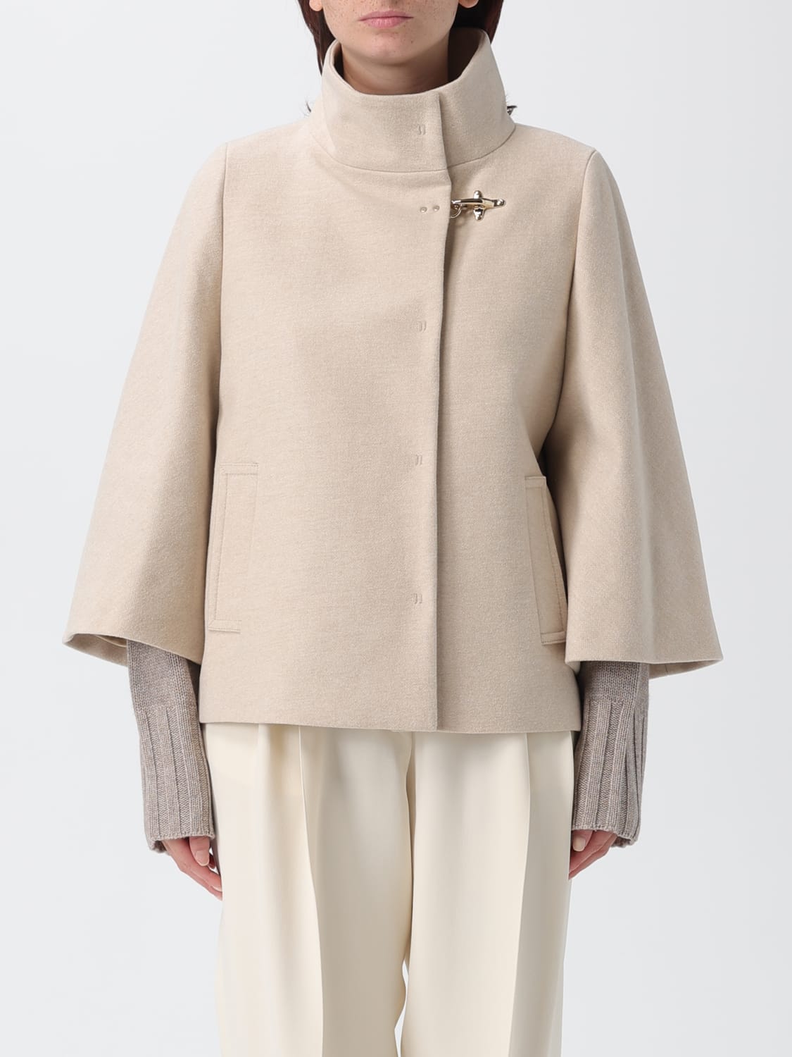 FAY MANTEL: Mantel damen Fay, Ivory - Img 1