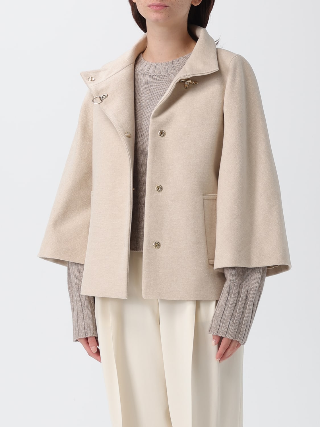 FAY MANTEL: Mantel damen Fay, Ivory - Img 3