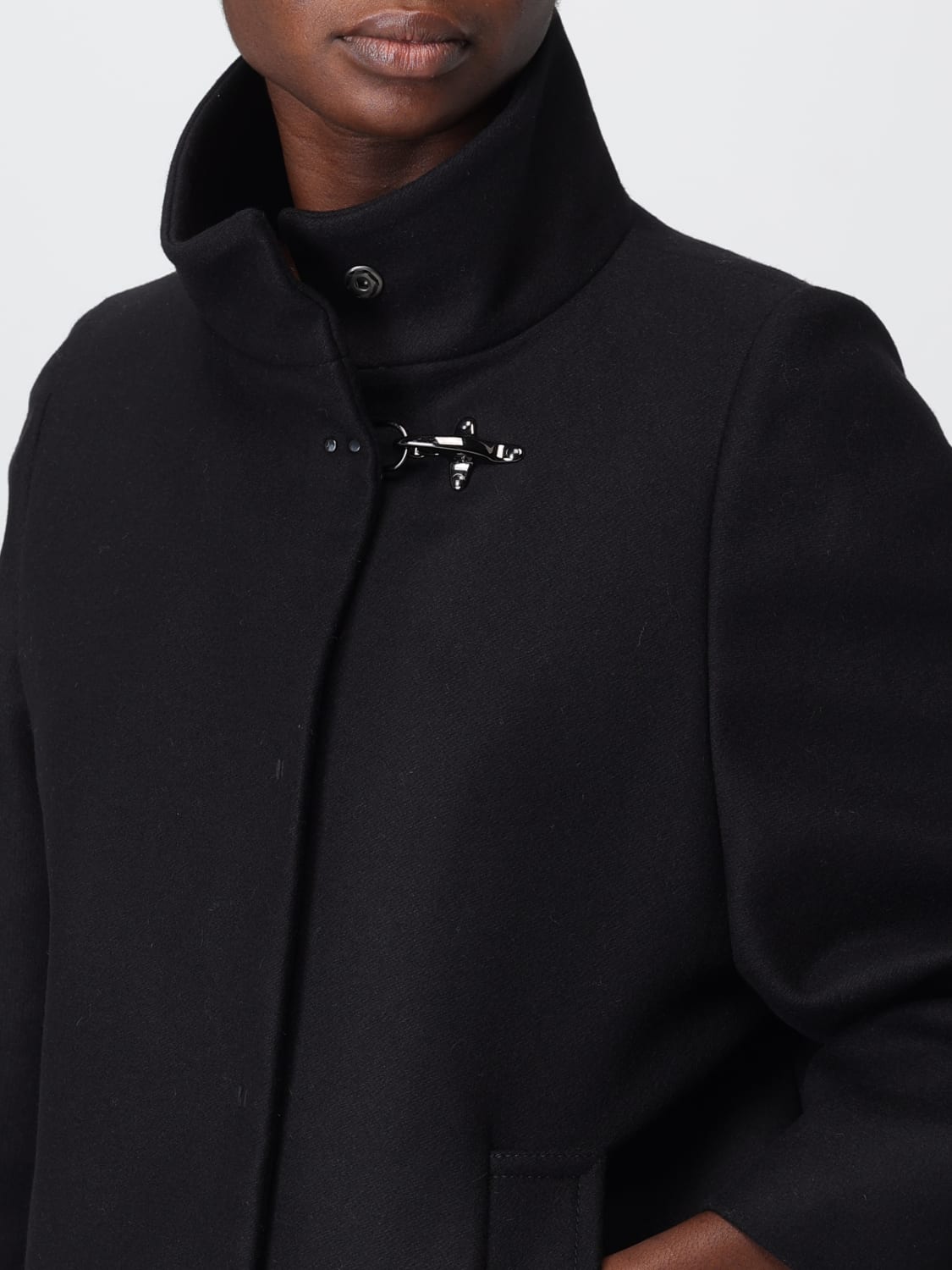 FAY MANTEL: Mantel damen Fay, Schwarz - Img 4