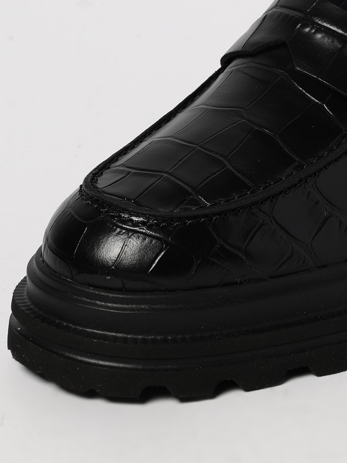 HOGAN LOAFER: Shoes woman Hogan, Black - Img 4