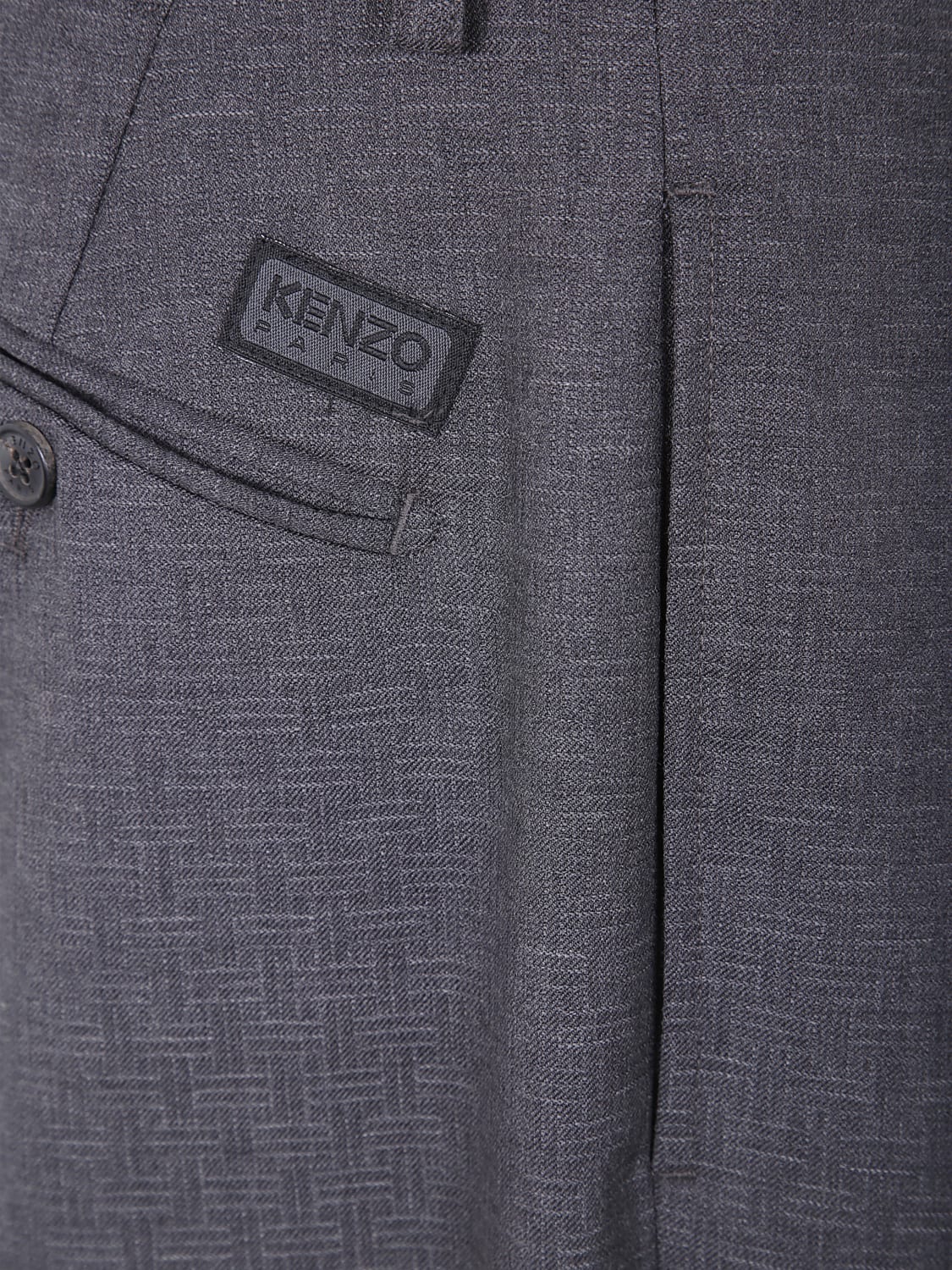 KENZO PANTS: Pants men Kenzo, Grey - Img 3