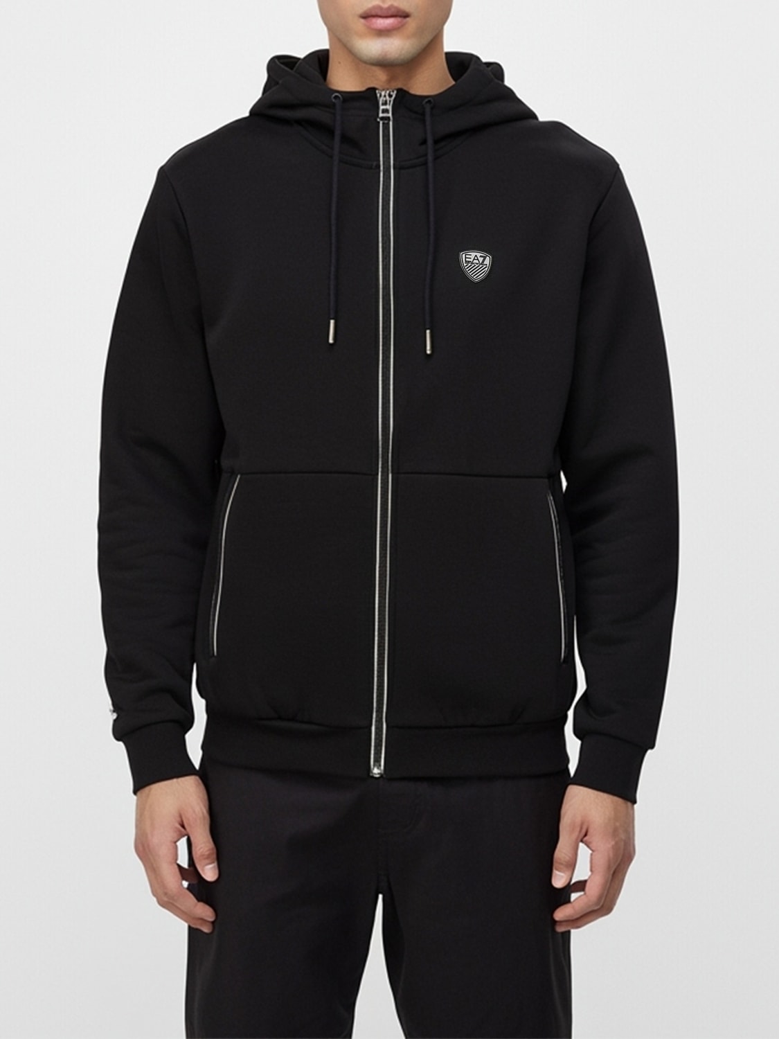 EA7 SWEATSHIRT: Sweatshirt men Ea7, Black - Img 1