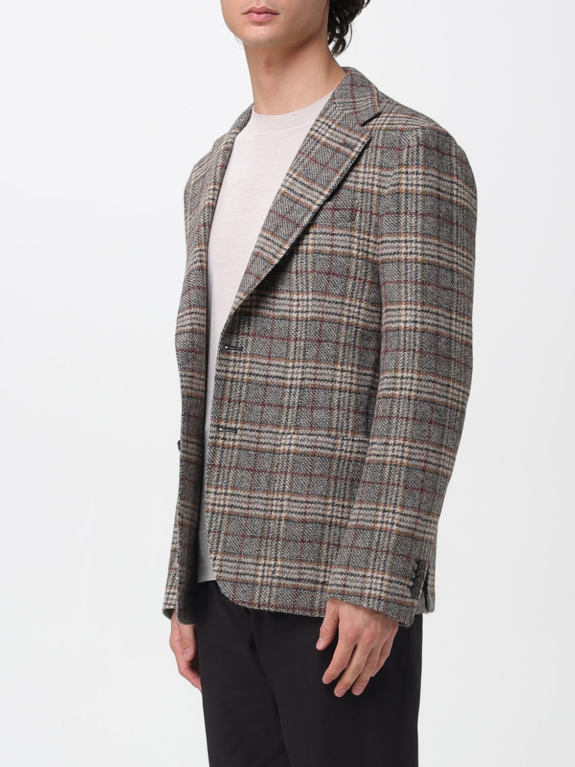 FAY JACKET: Blazer men Fay, Brown - Img 3