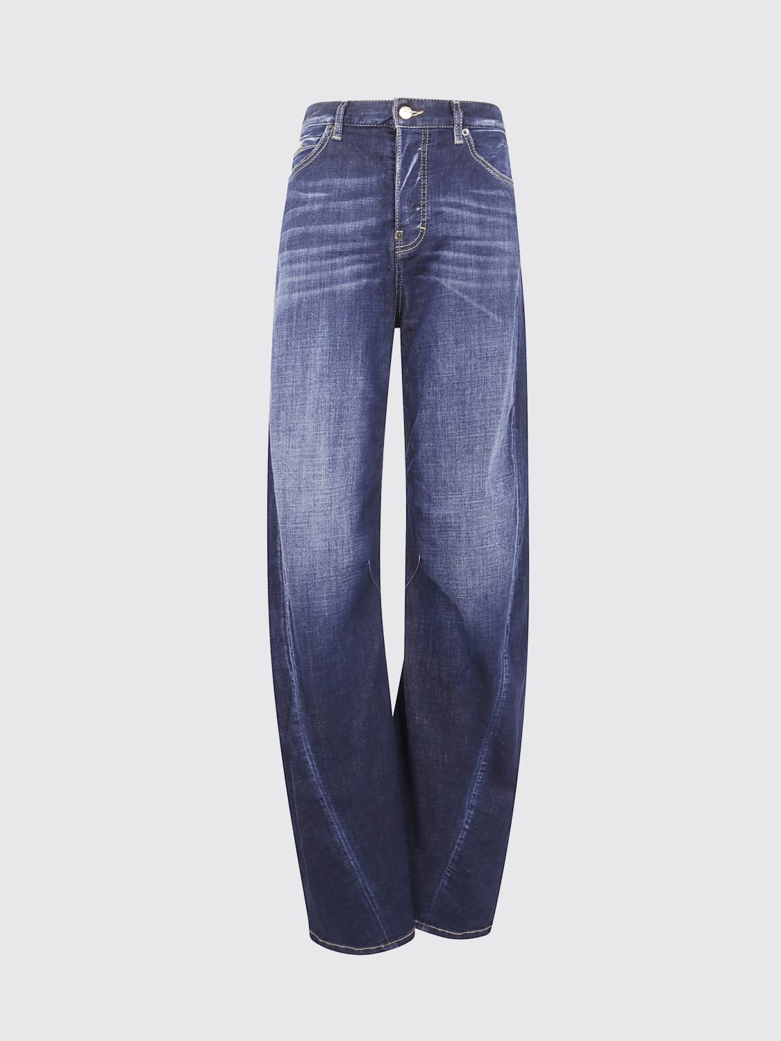 DSQUARED2 JEANS: Jeans femme Dsquared2, Bleu Marine - Img 1