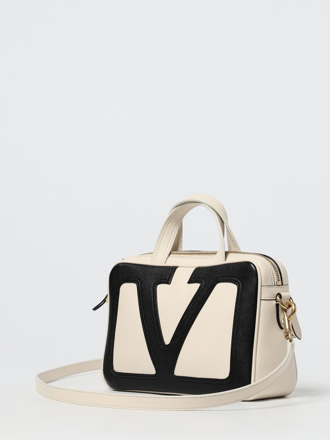 VALENTINO GARAVANI BOLSO DE MANO: Bolso de hombro mujer Valentino Garavani, Blanco - Img 4