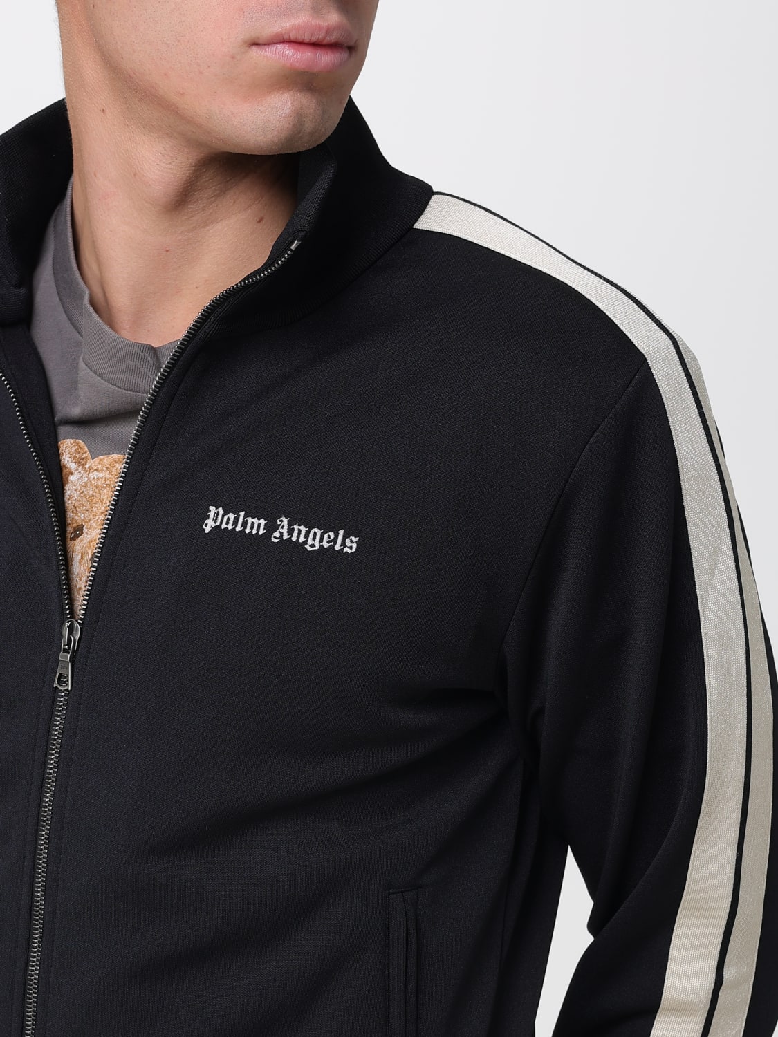 PALM ANGELS SWEATSHIRT: Jacket men Palm Angels, Black - Img 5
