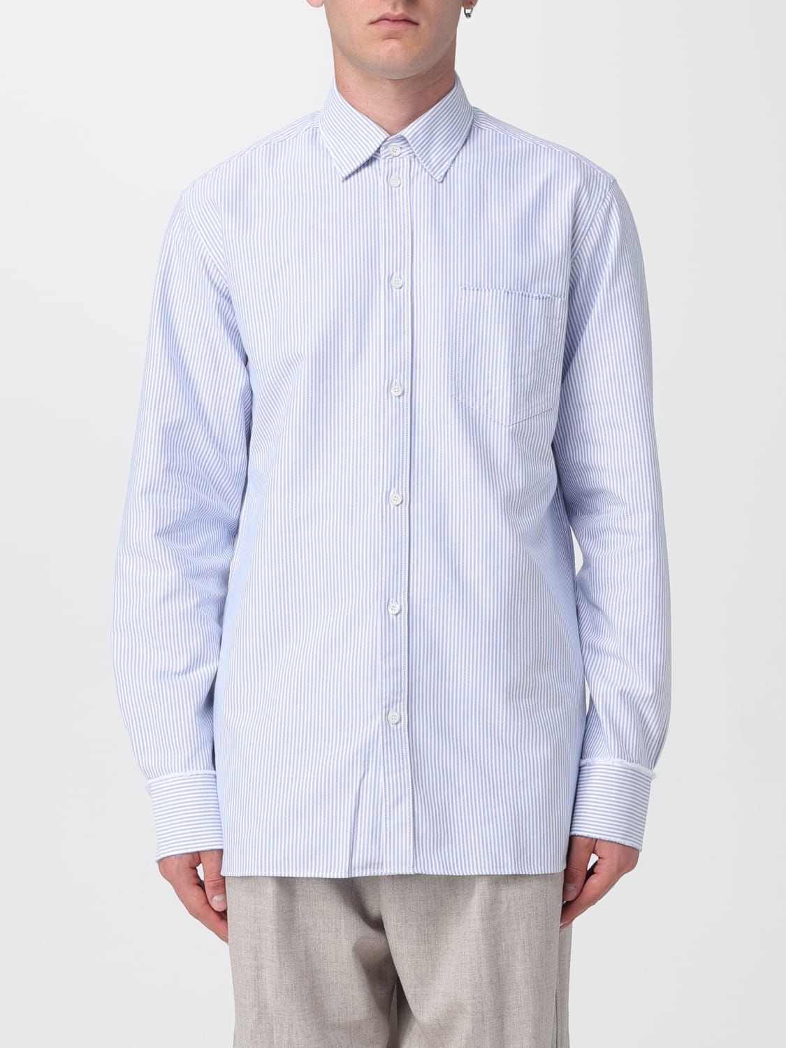 GOLDEN GOOSE SHIRT: Shirt men Golden Goose, Blue - Img 1