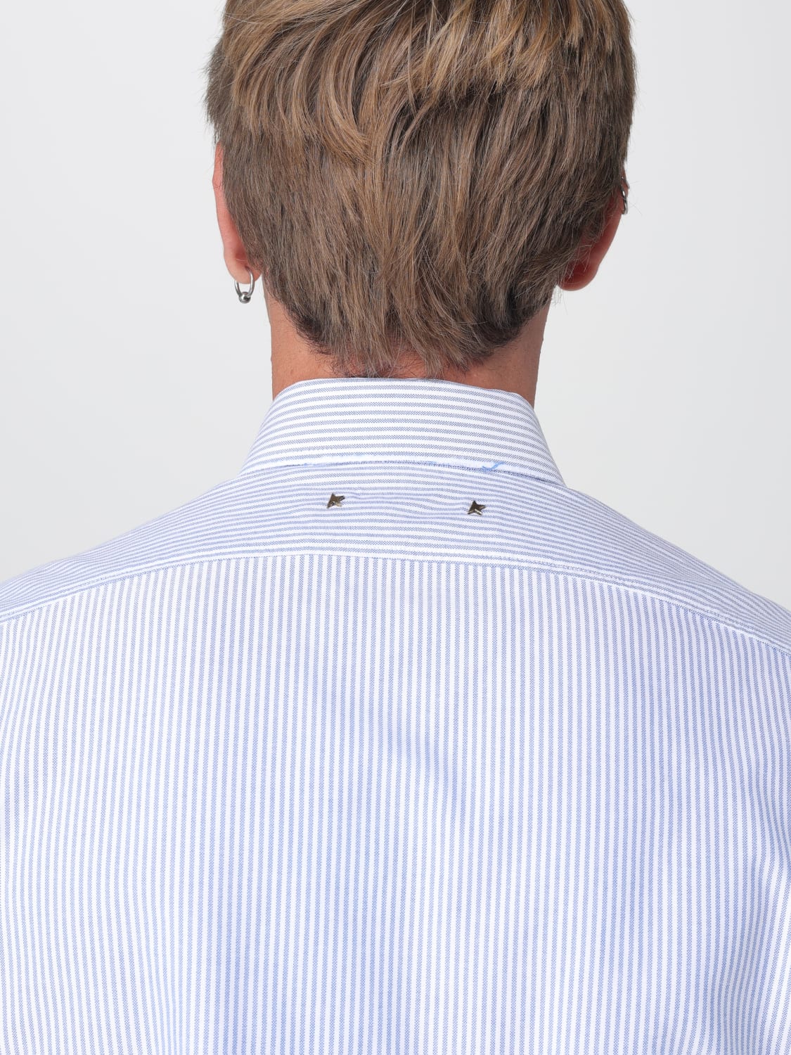 GOLDEN GOOSE SHIRT: Shirt men Golden Goose, Blue - Img 5