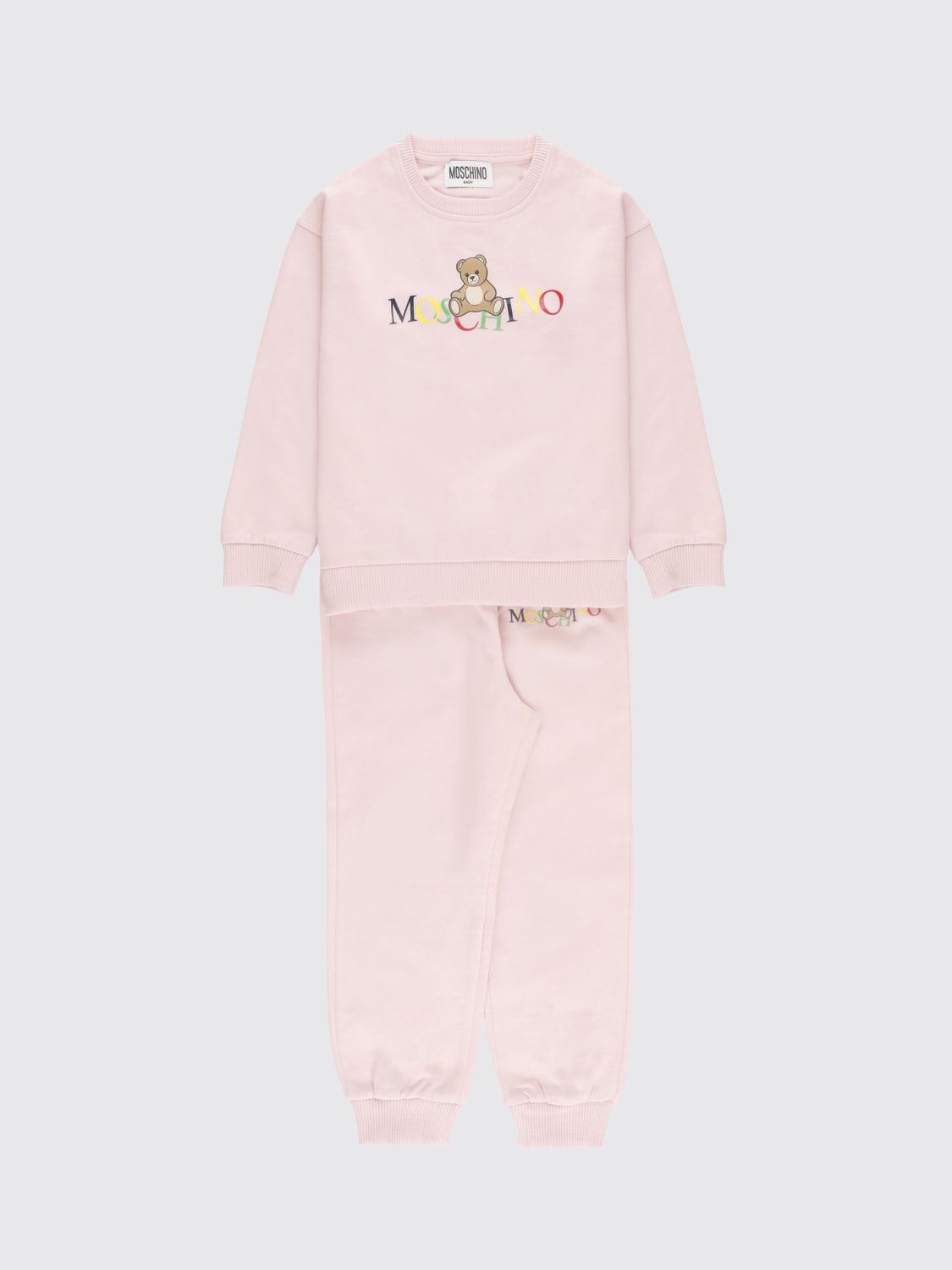 MOSCHINO JUMPSUIT: Tracksuits kids Moschino, Pink - Img 1