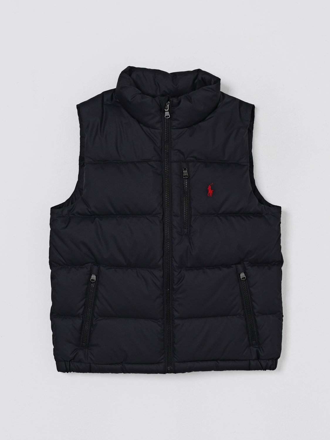 POLO RALPH LAUREN CHALECO: Chaleco niños Polo Ralph Lauren, Negro - Img 1