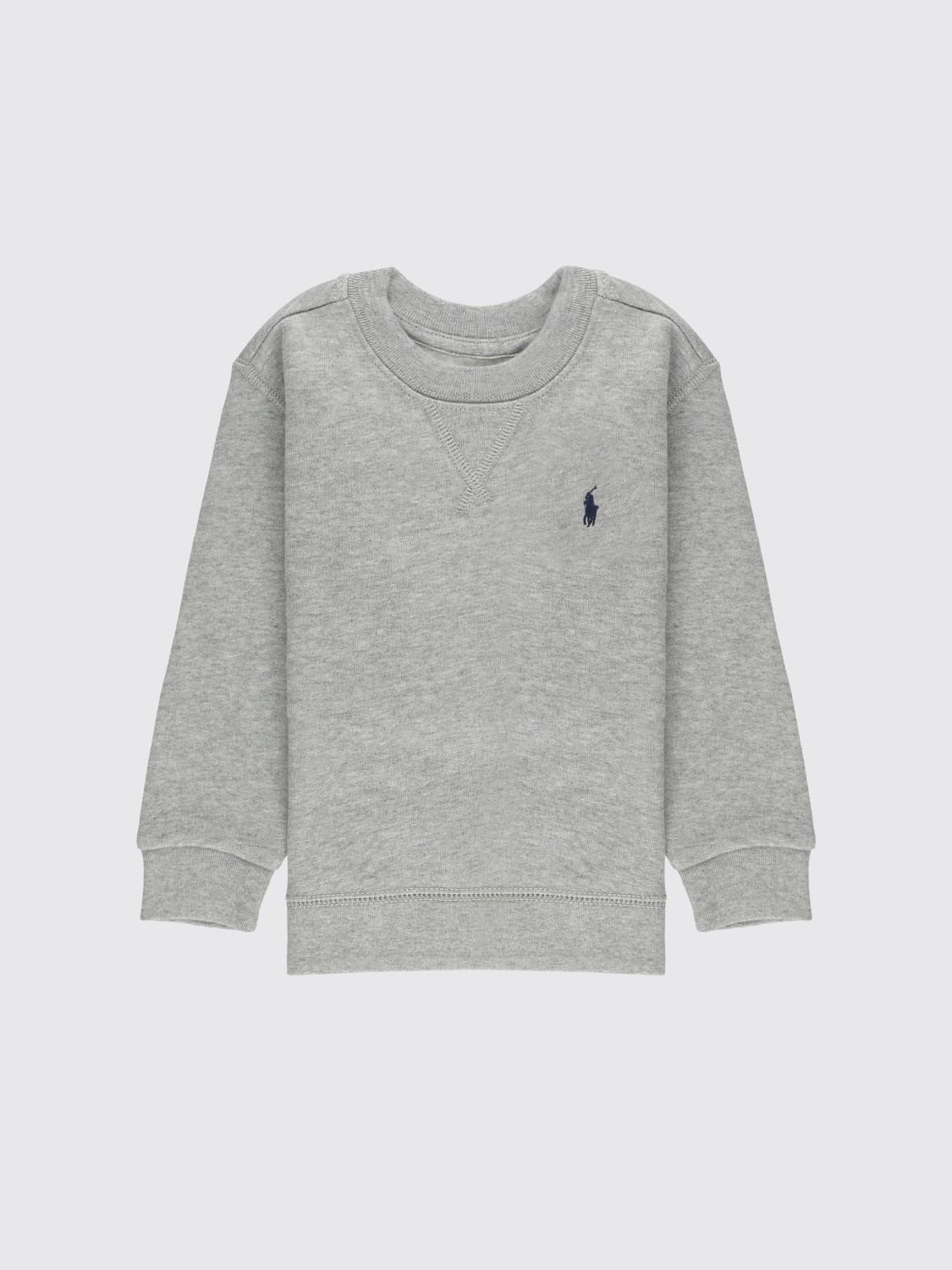 POLO RALPH LAUREN SWEATER: Sweater kids Polo Ralph Lauren, Grey - Img 1