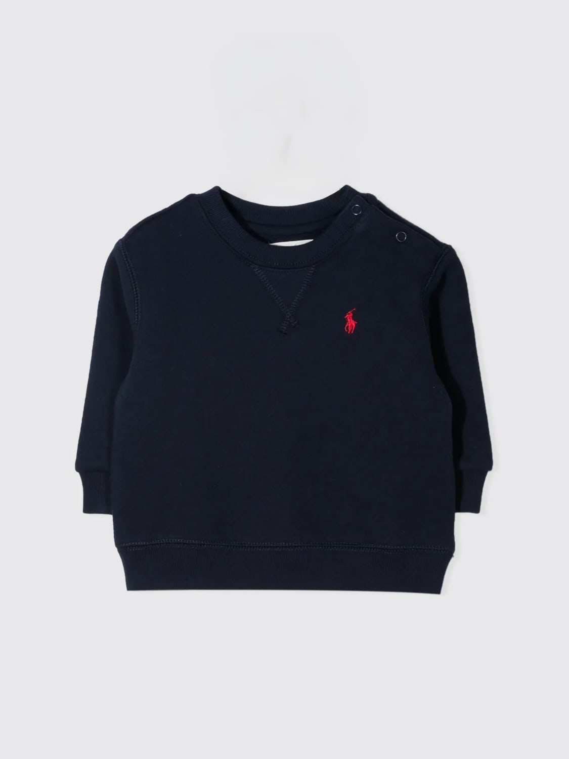 POLO RALPH LAUREN SWEATER: Sweater kids Polo Ralph Lauren, Navy - Img 1