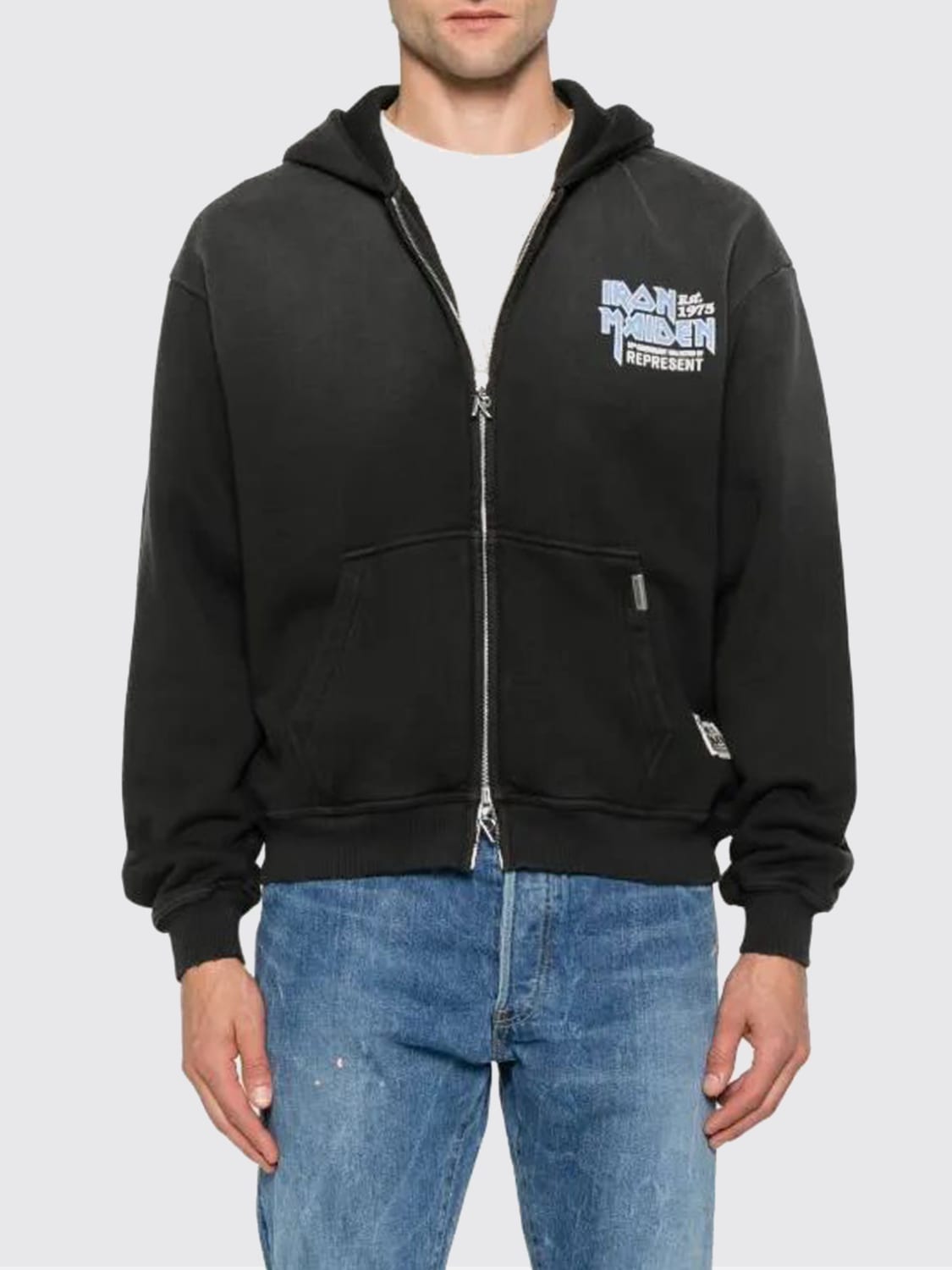 REPRESENT SWEATSHIRT: Sweatshirt men Represent, Black - Img 2