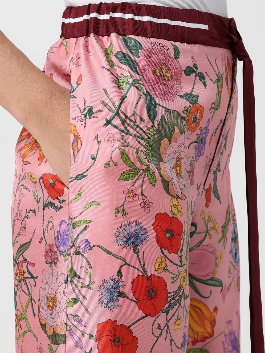GUCCI PANTS: Pants woman Gucci, Pink - Img 5