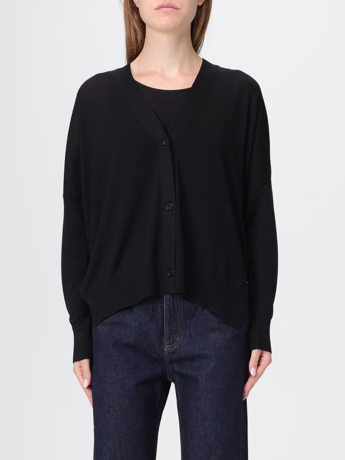 FAY SWEATER: Sweater woman Fay, Black - Img 1