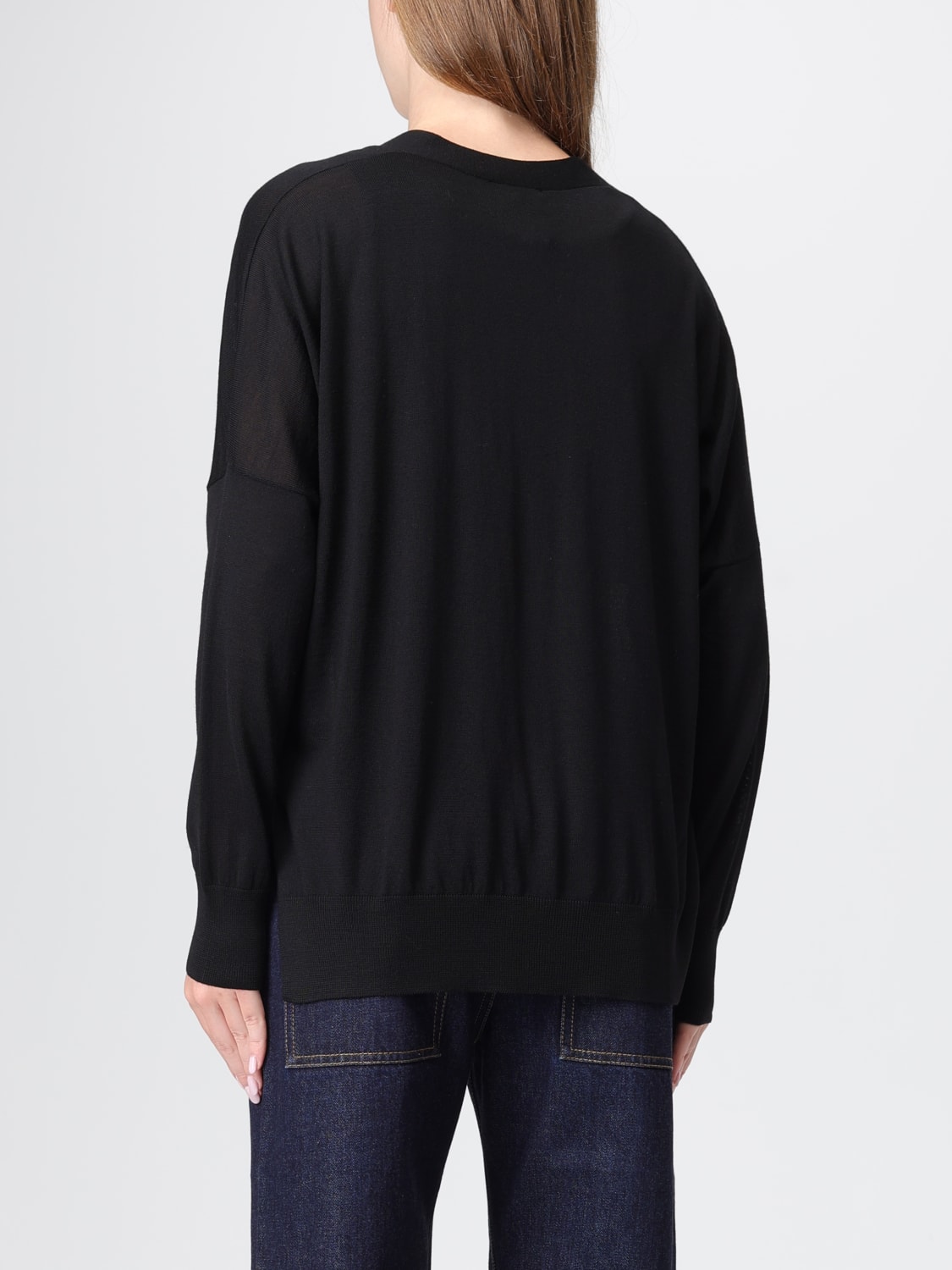FAY SWEATER: Sweater woman Fay, Black - Img 2