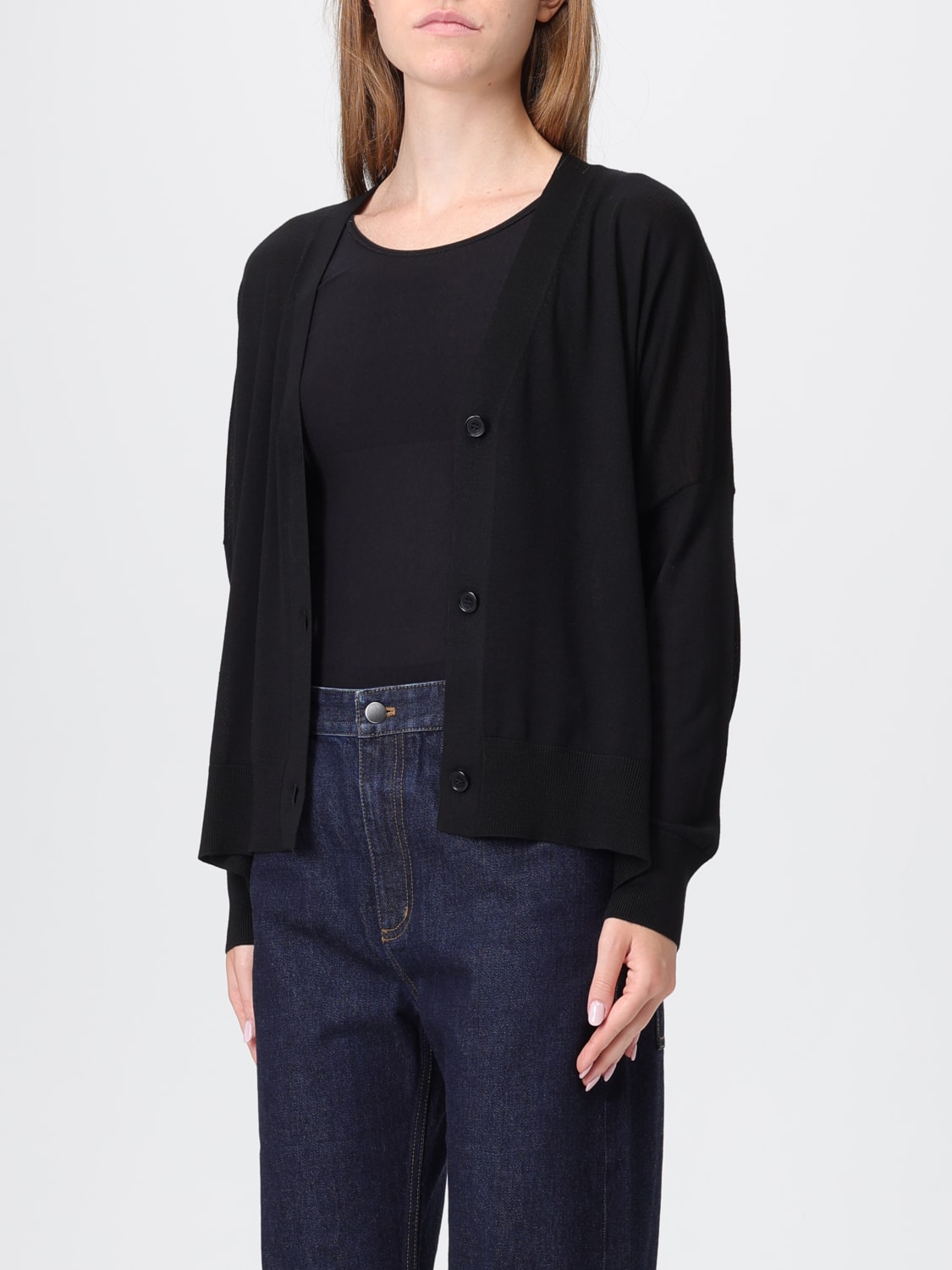 FAY SWEATER: Sweater woman Fay, Black - Img 3