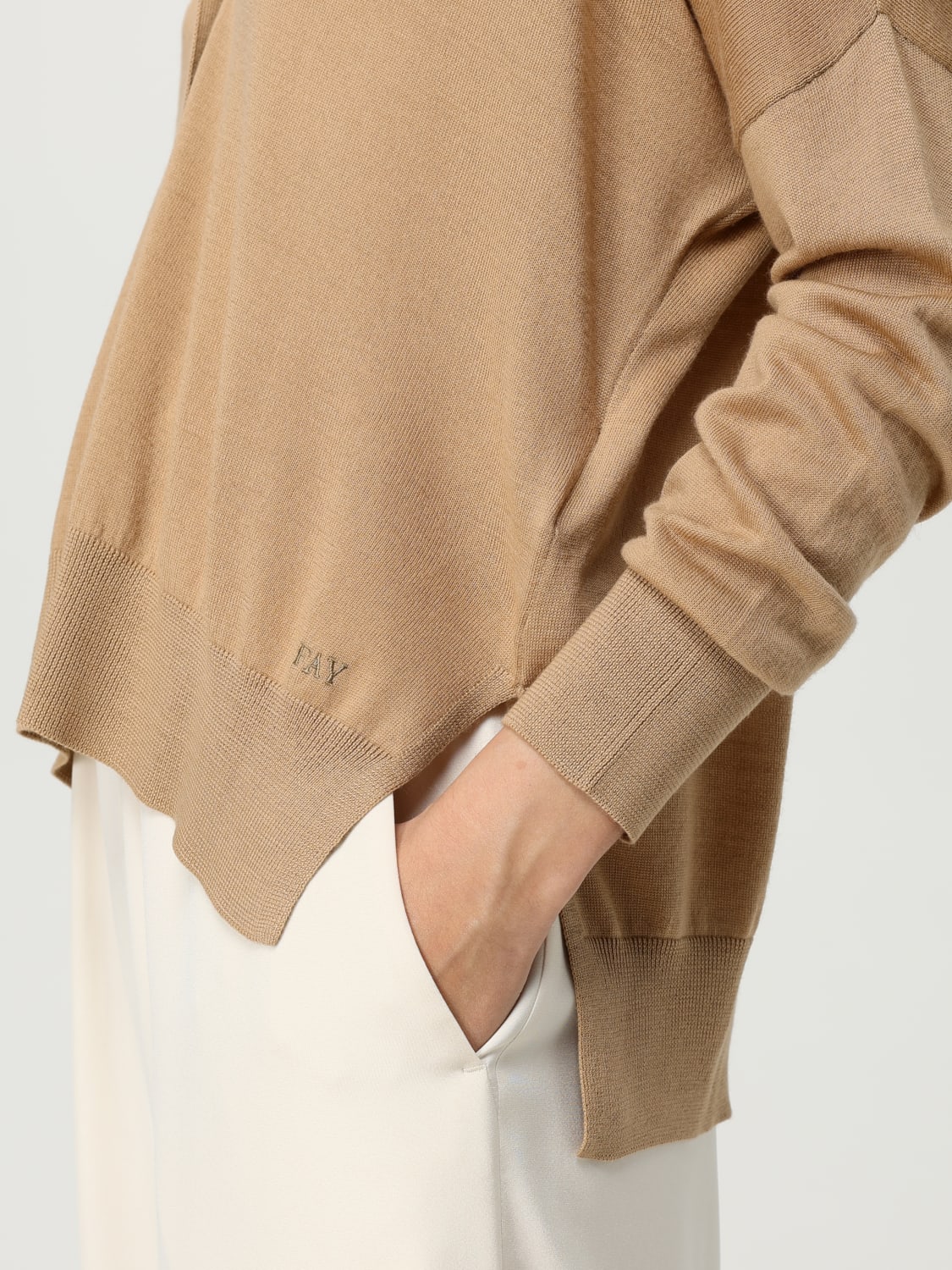 FAY PULLOVER: Pullover damen Fay, Blau - Img 4