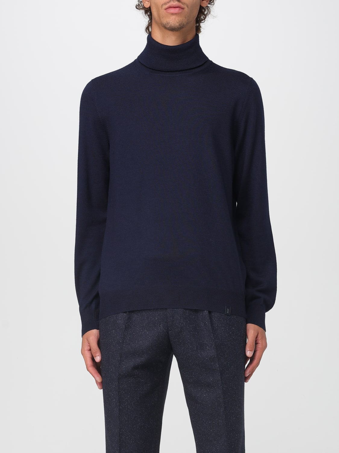 FAY PULLOVER: Sweatshirt herren Fay, Blau - Img 1