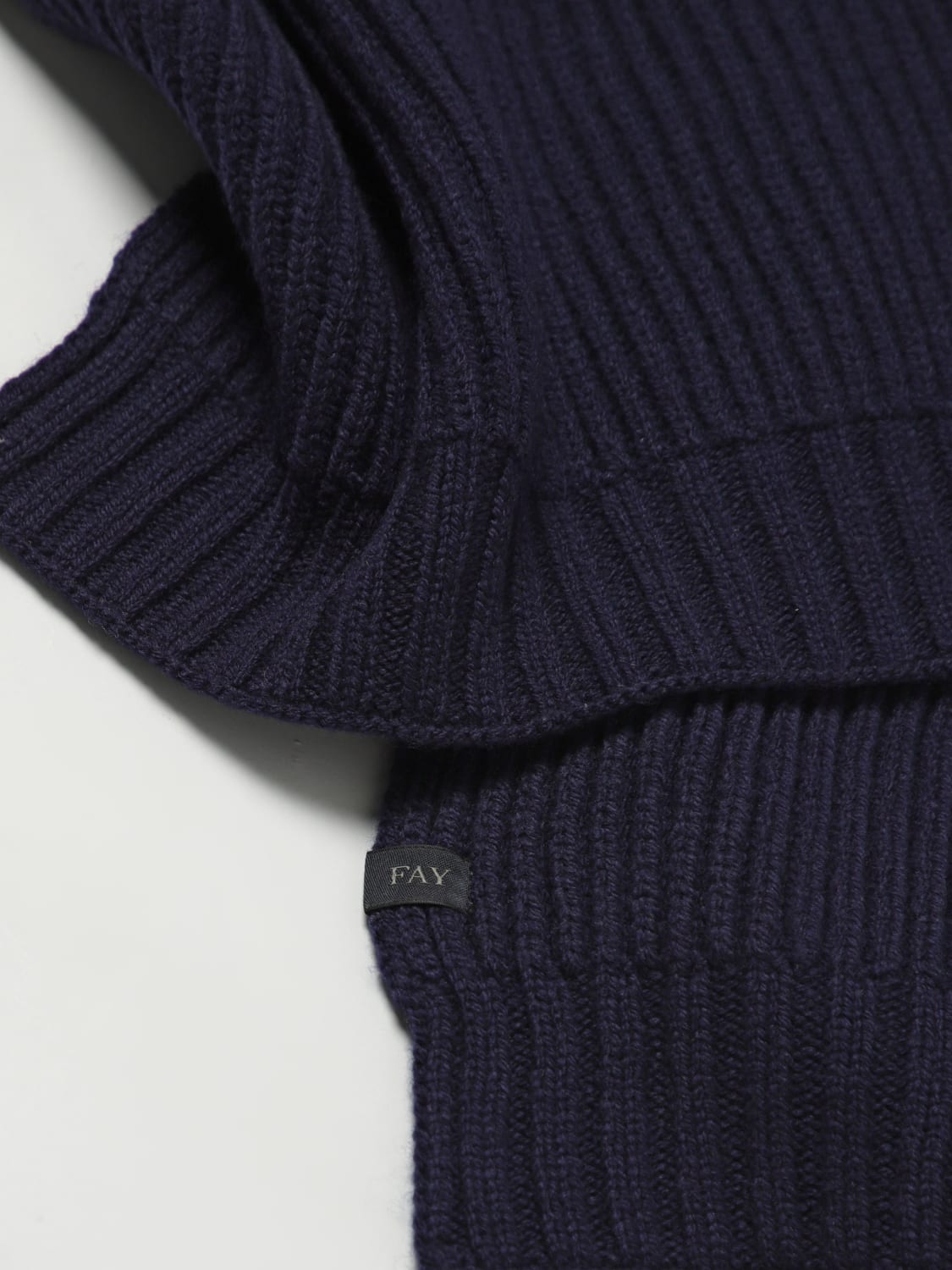 FAY SCARF: Scarf men Fay, Blue - Img 3