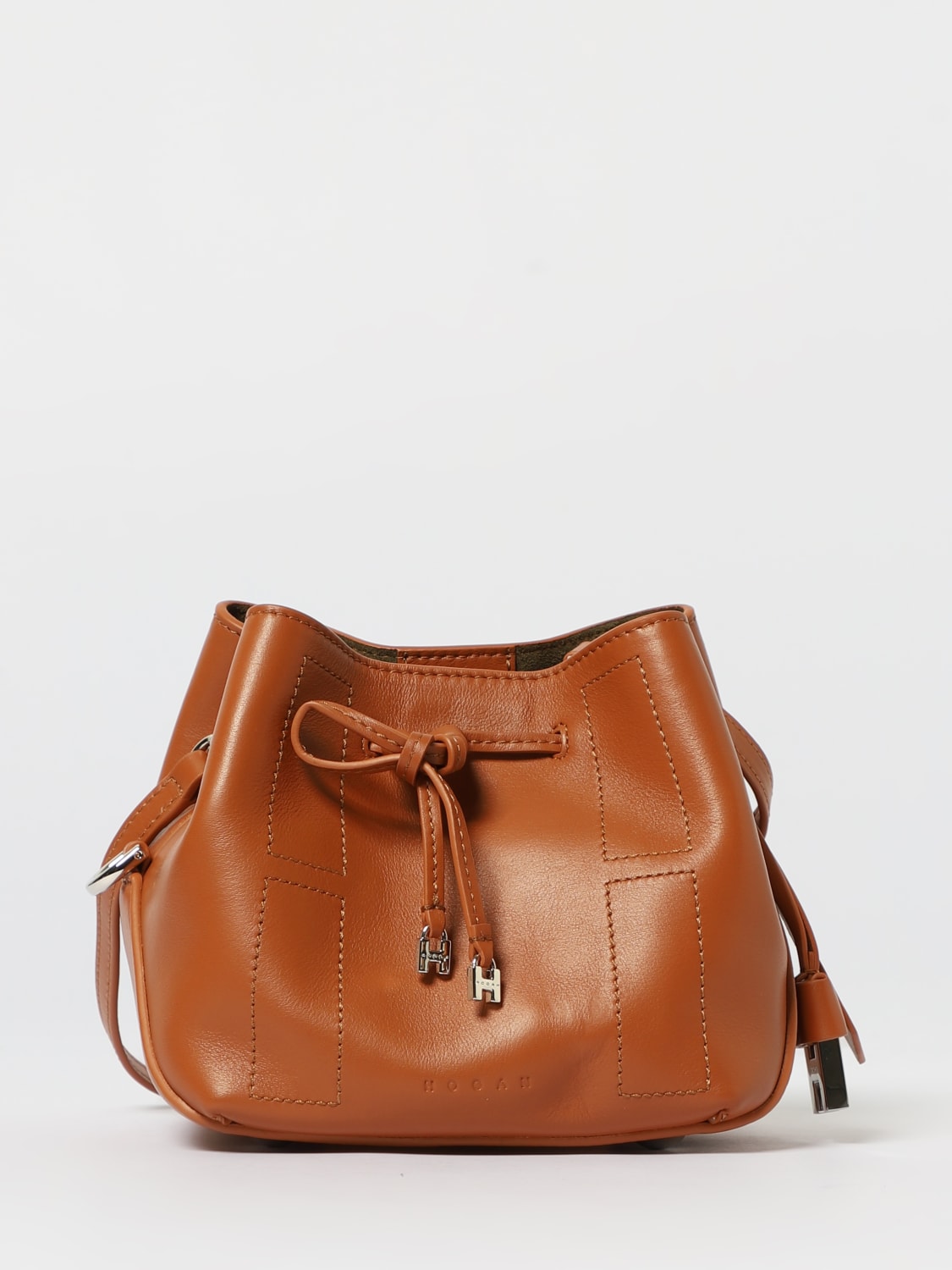 HOGAN HANDTASCHE: Handtasche damen Hogan, Braun - Img 1