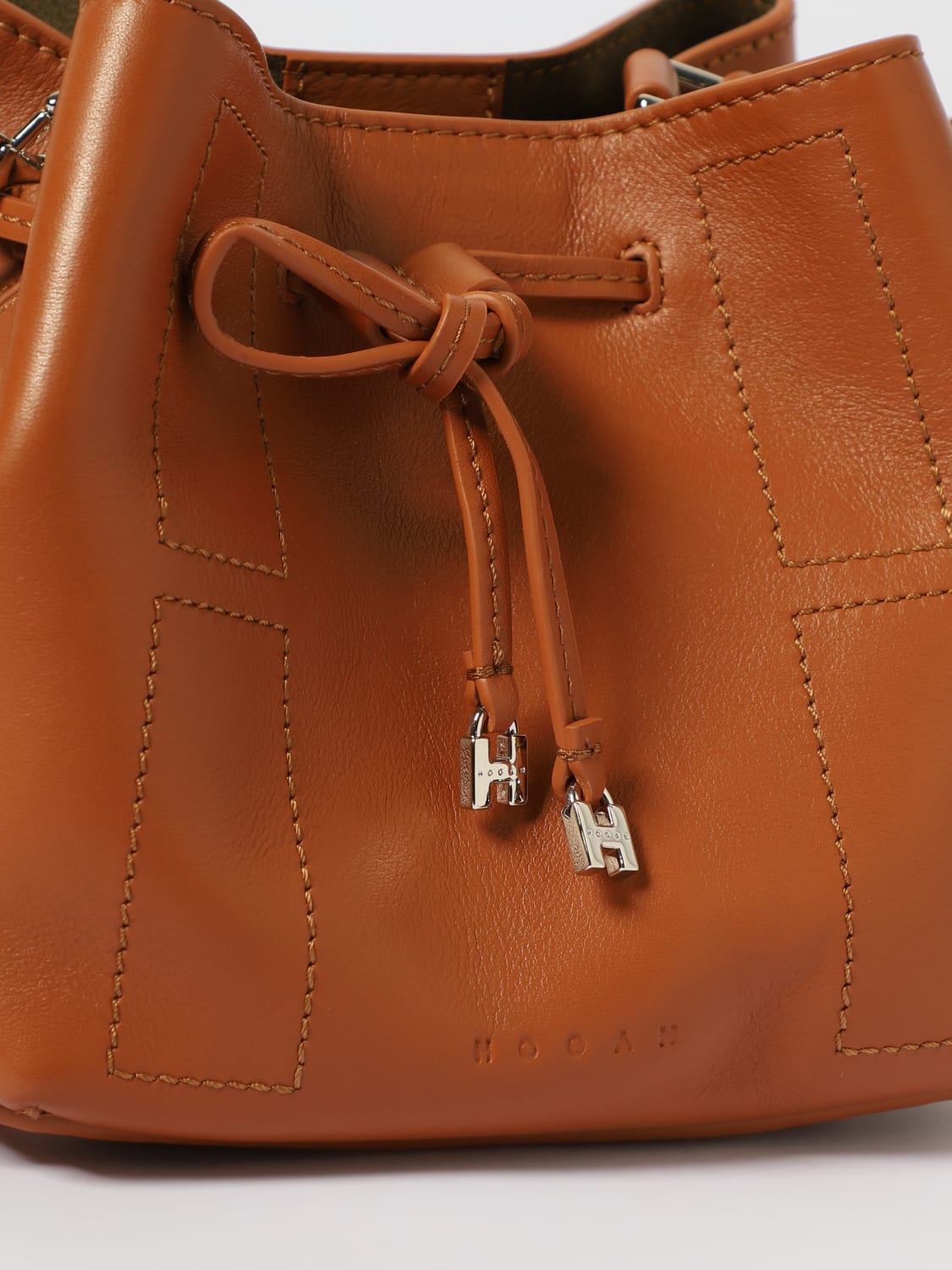 HOGAN HANDTASCHE: Handtasche damen Hogan, Braun - Img 3