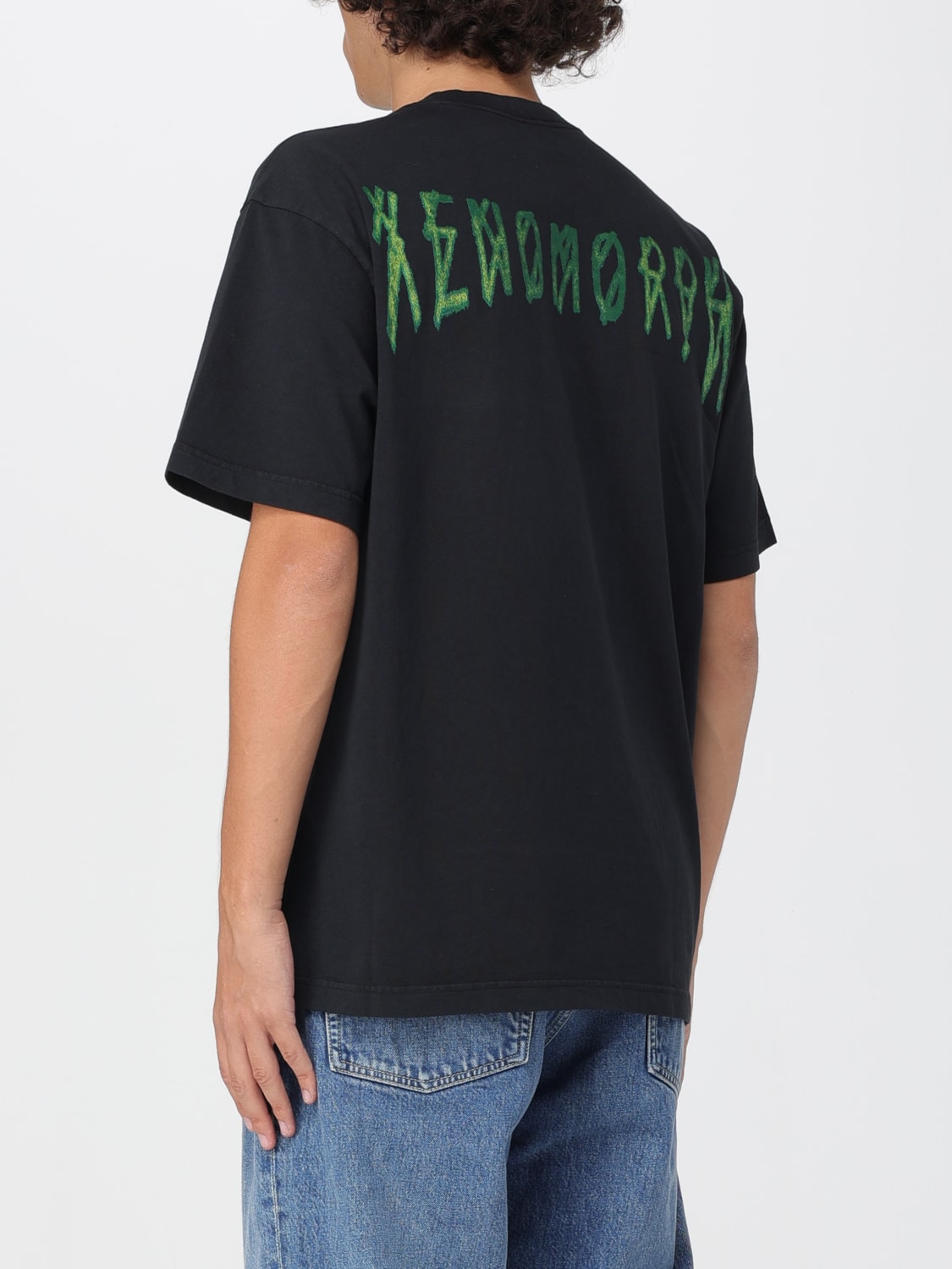 44 LABEL GROUP T-SHIRT: T-shirt homme 44 Label Group, Noir 1 - Img 2