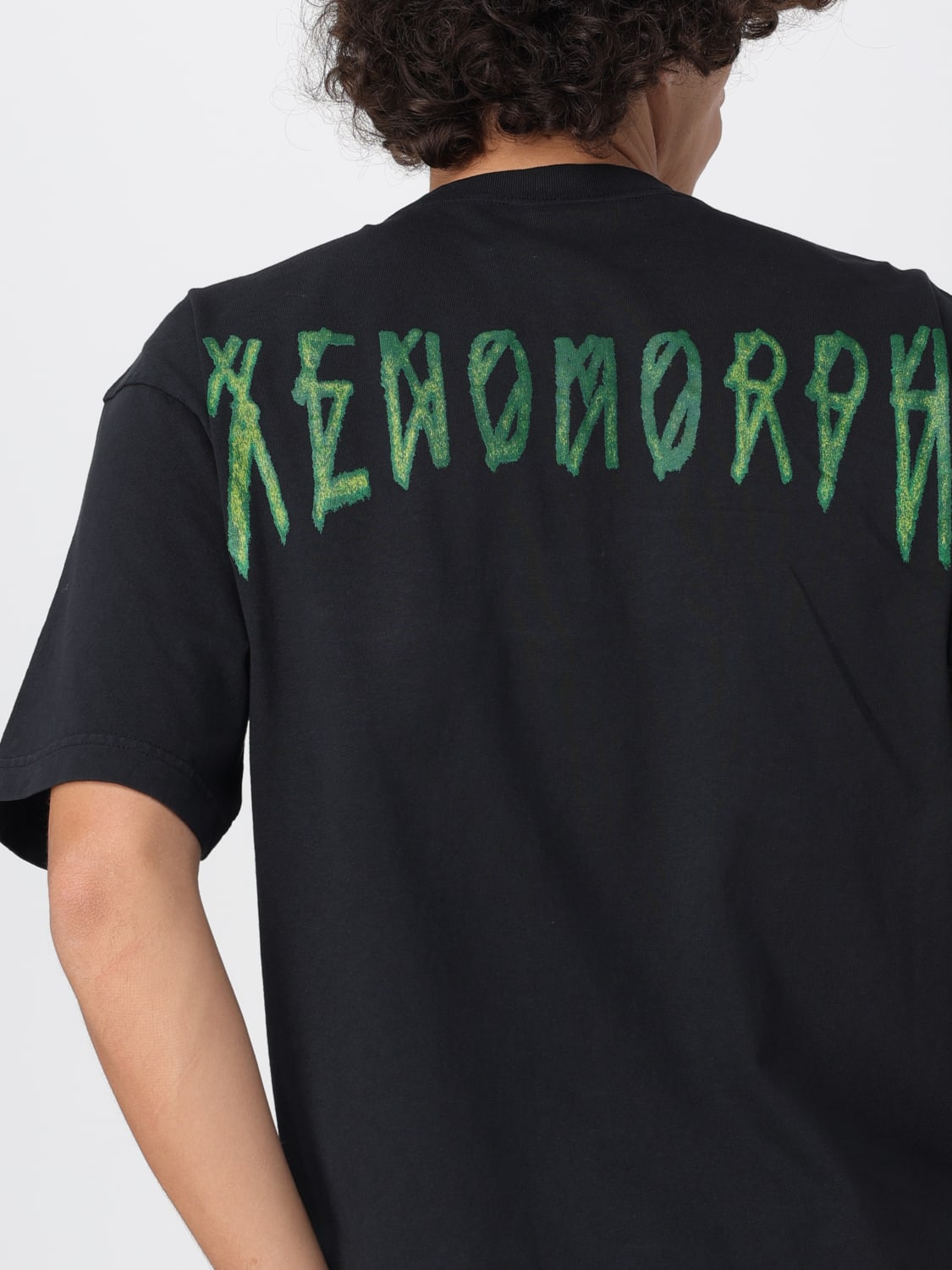 44 LABEL GROUP T-SHIRT: T-shirt homme 44 Label Group, Noir 1 - Img 3