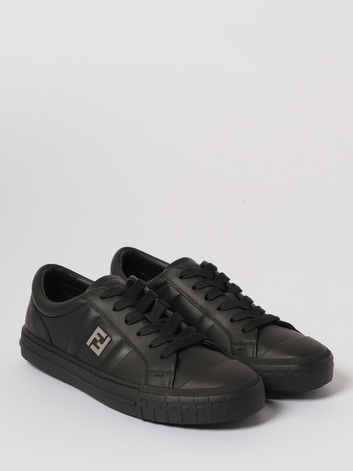 FENDI SNEAKERS: Sneakers men Fendi, Black - Img 2