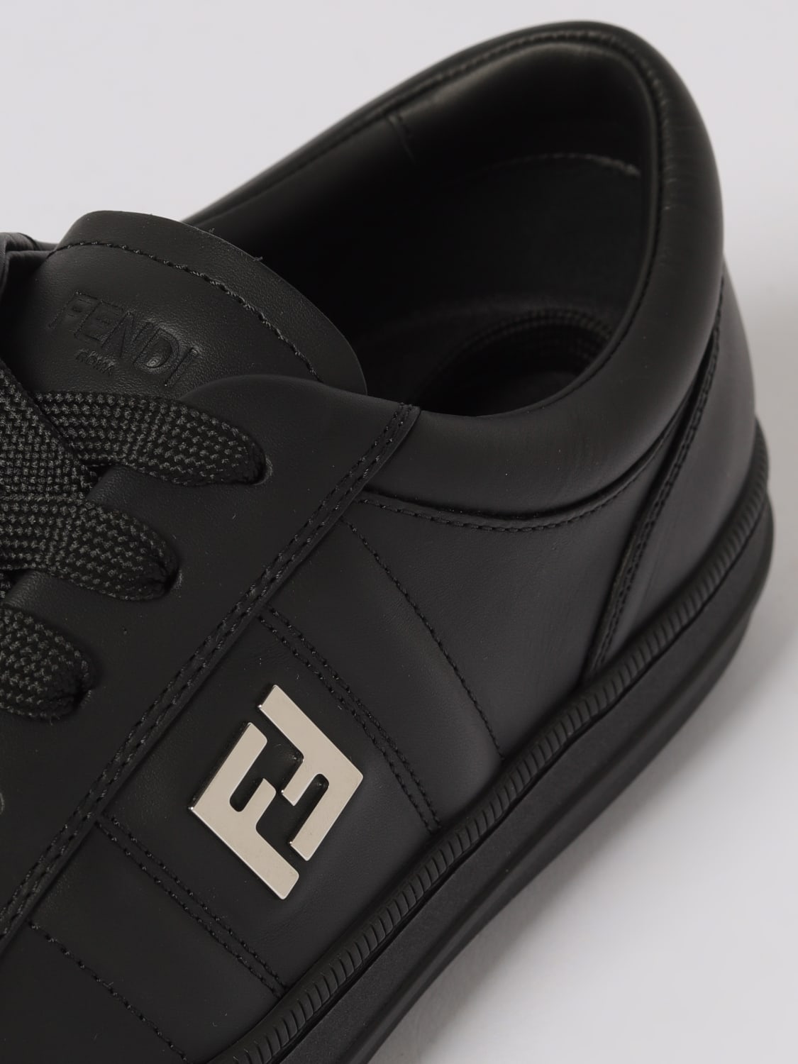 FENDI SNEAKERS: Sneakers men Fendi, Black - Img 4