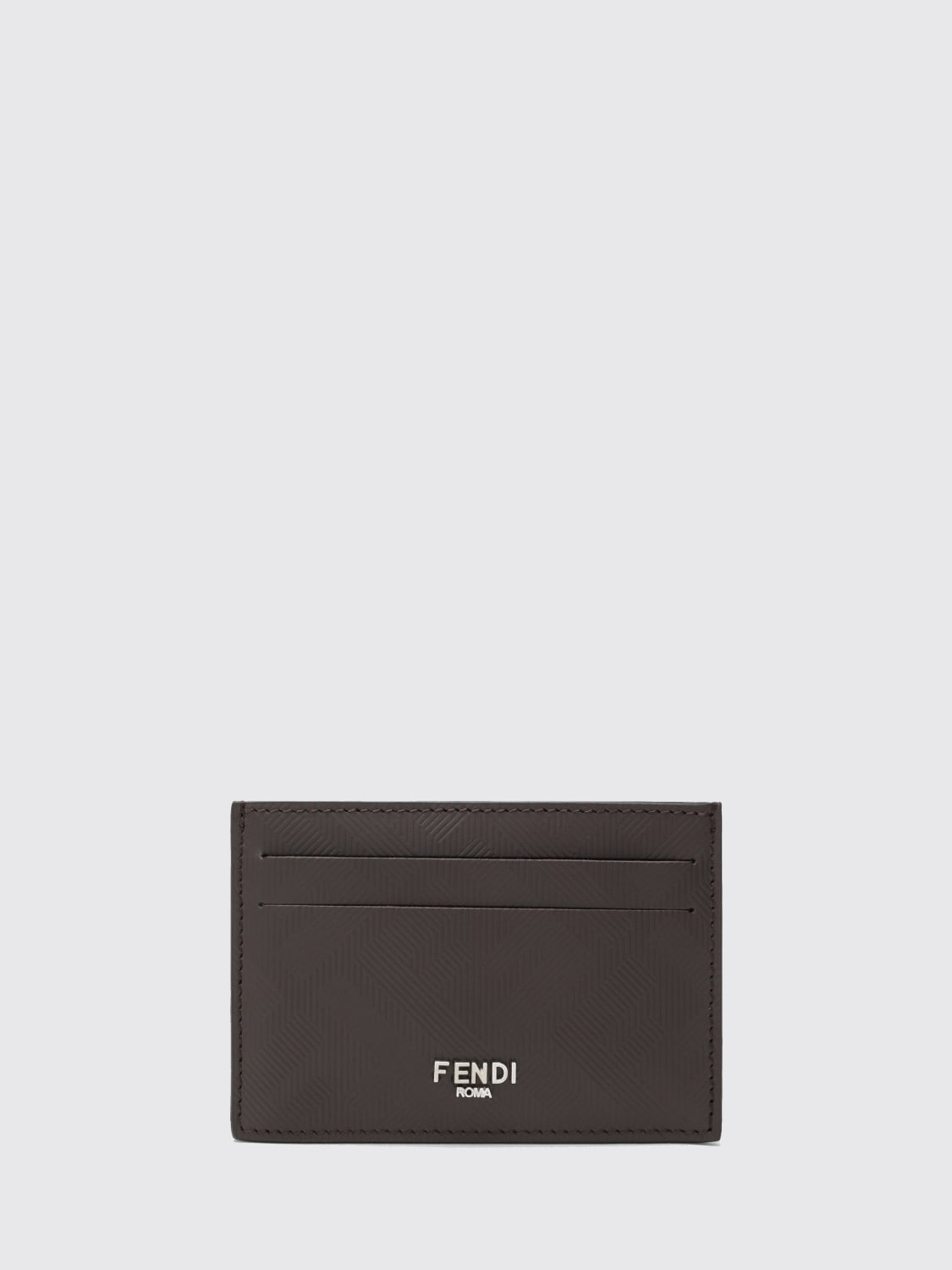 FENDI WALLET: Wallet men Fendi, Brown - Img 1