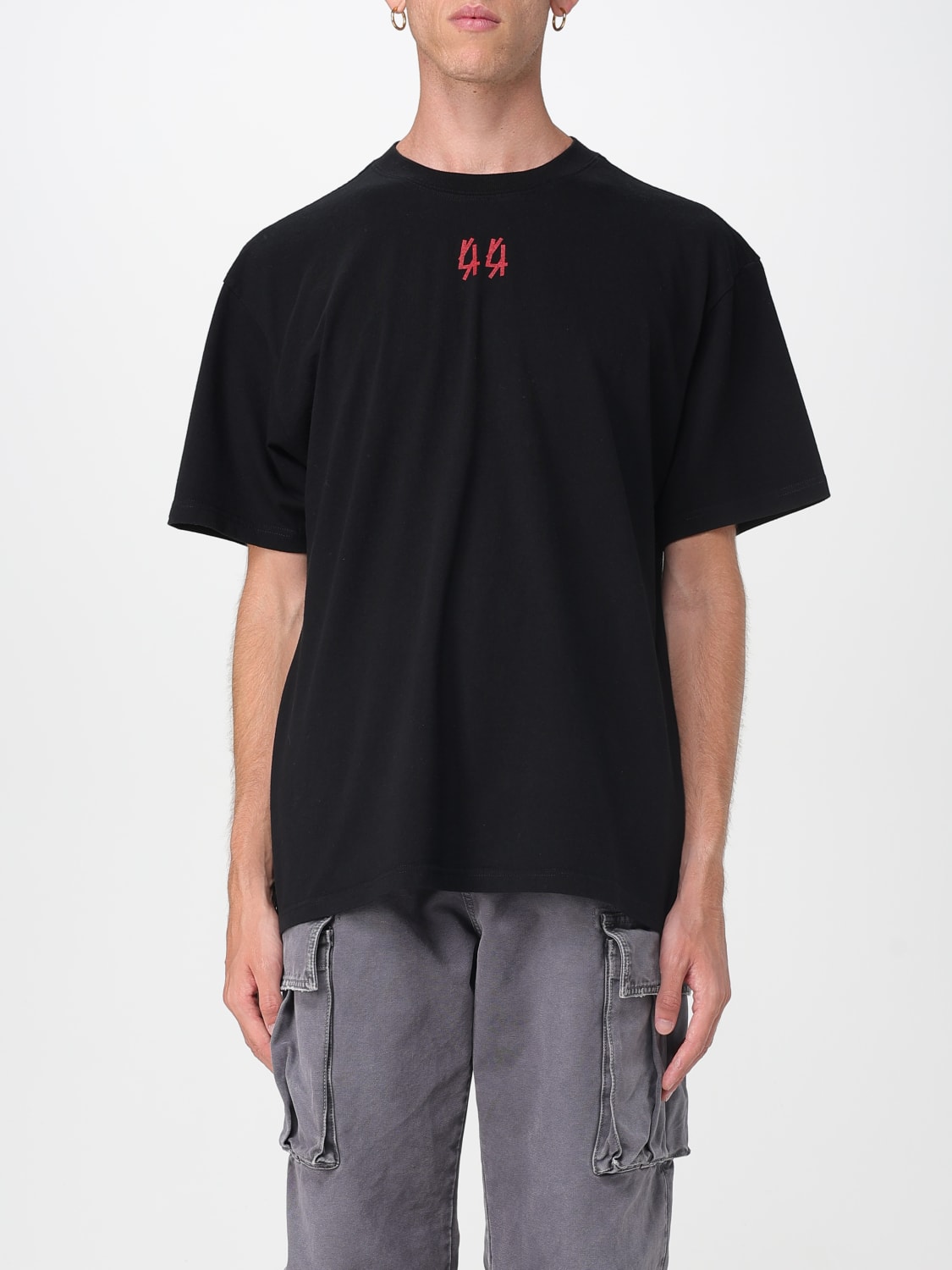 44 LABEL GROUP T-SHIRT: T-shirt men 44 Label Group, Black - Img 1