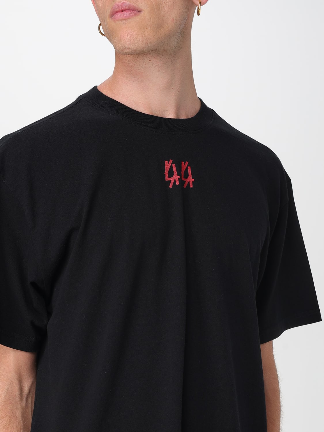 44 LABEL GROUP T-SHIRT: T-shirt men 44 Label Group, Black - Img 3