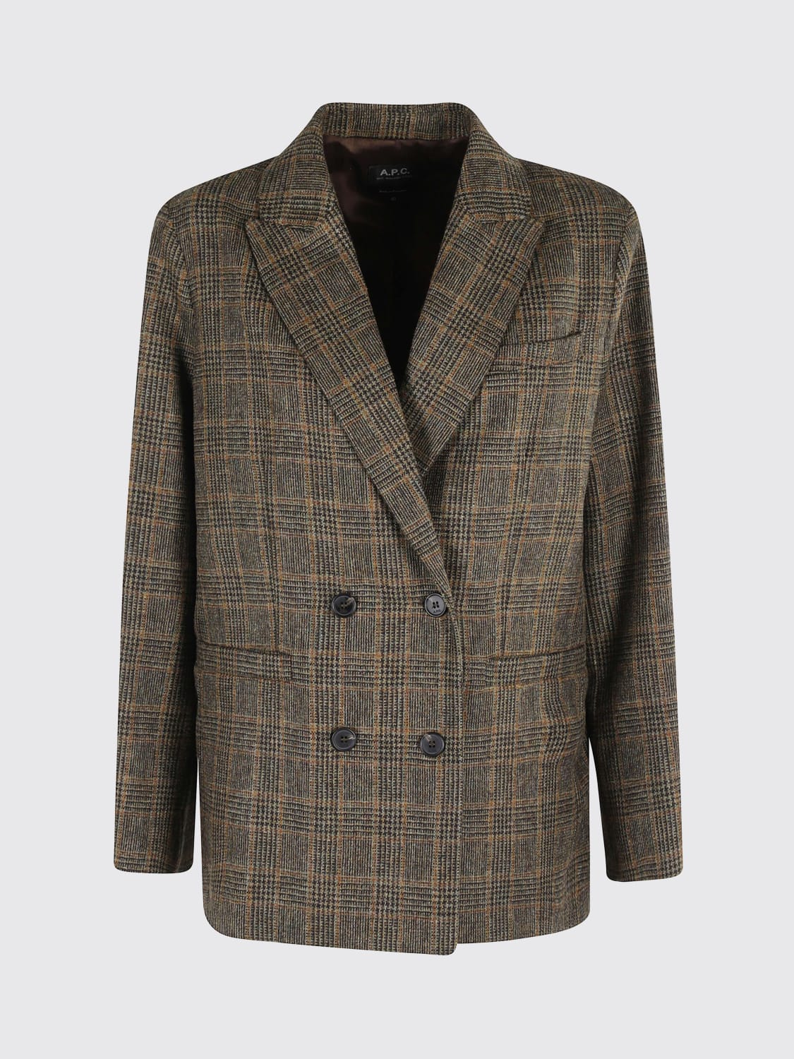 A.P.C. JACKET: Jacket woman A.P.C., Brown - Img 1