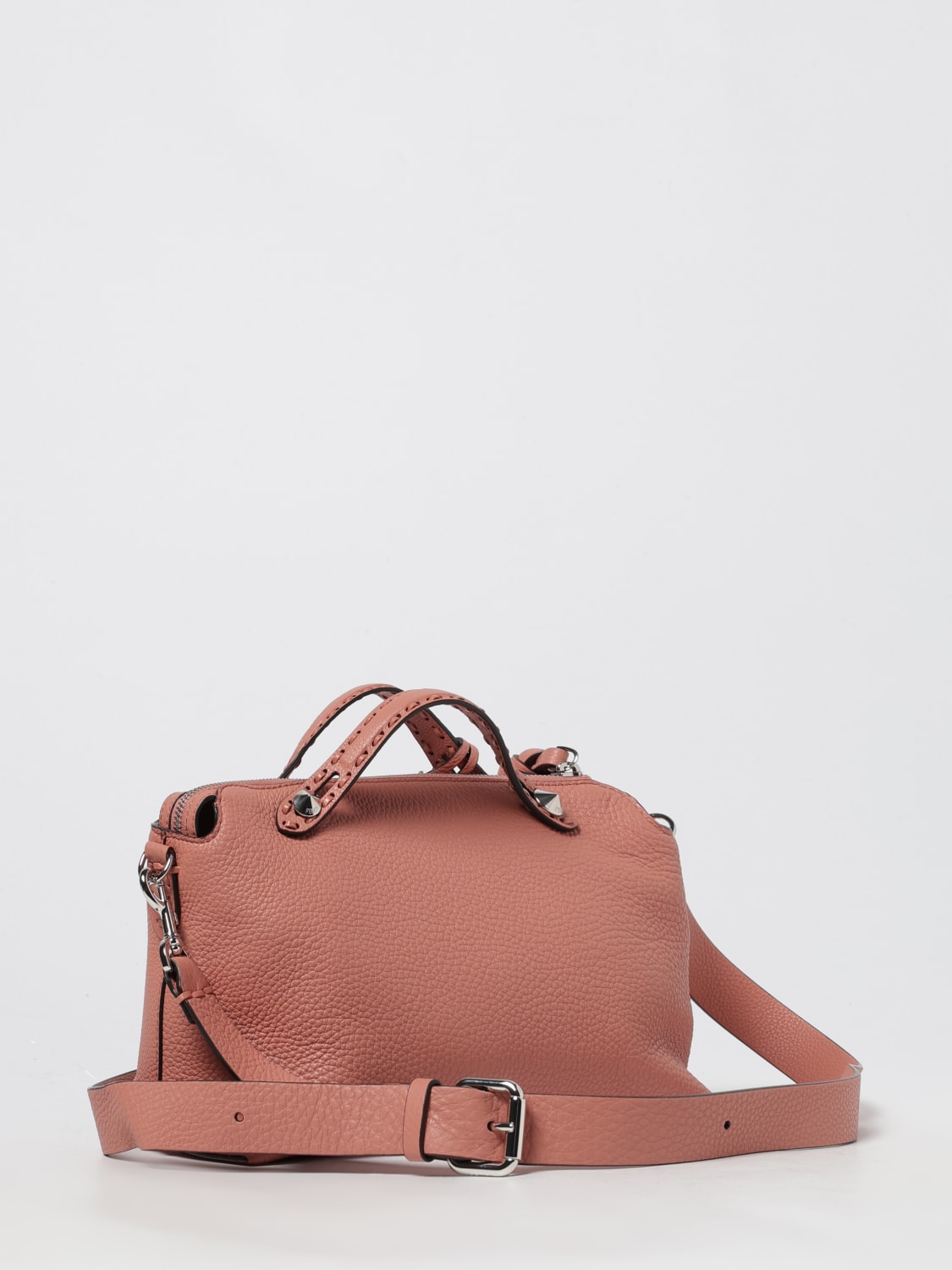 FENDI BORSA A MANO: Borsa by The Way Soft Selleria Medium Fendi in Cuoio Romano , Rosa - Img 3