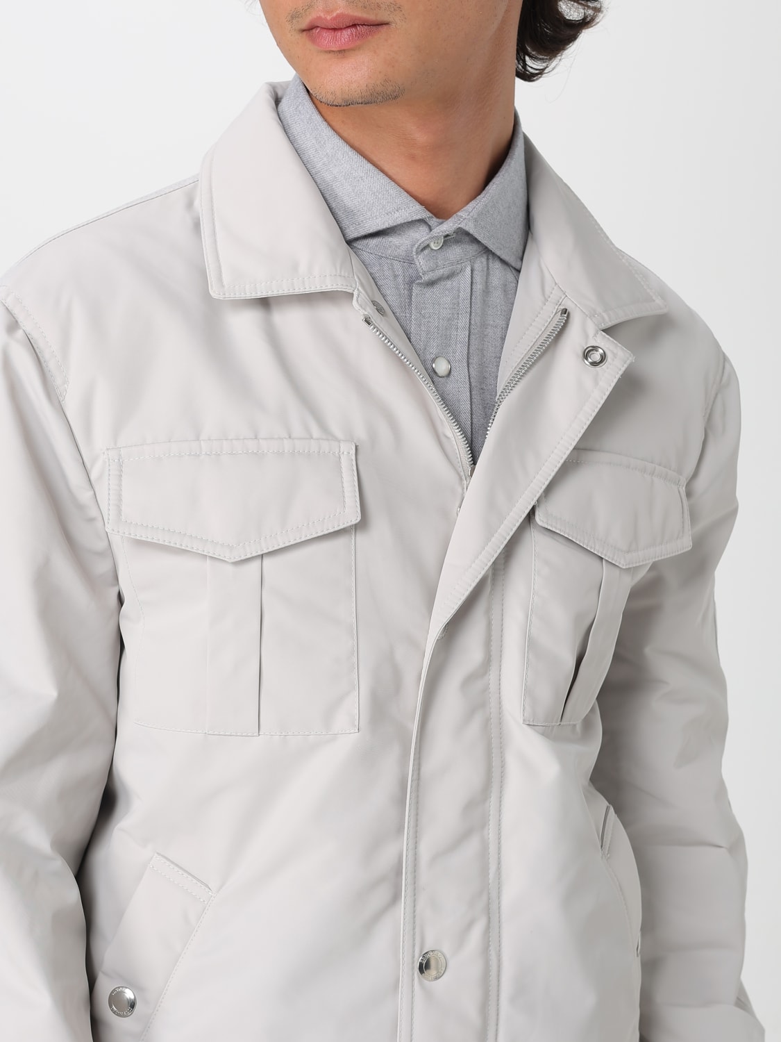 BRUNELLO CUCINELLI JACKET: Jacket men Brunello Cucinelli, Ice - Img 5