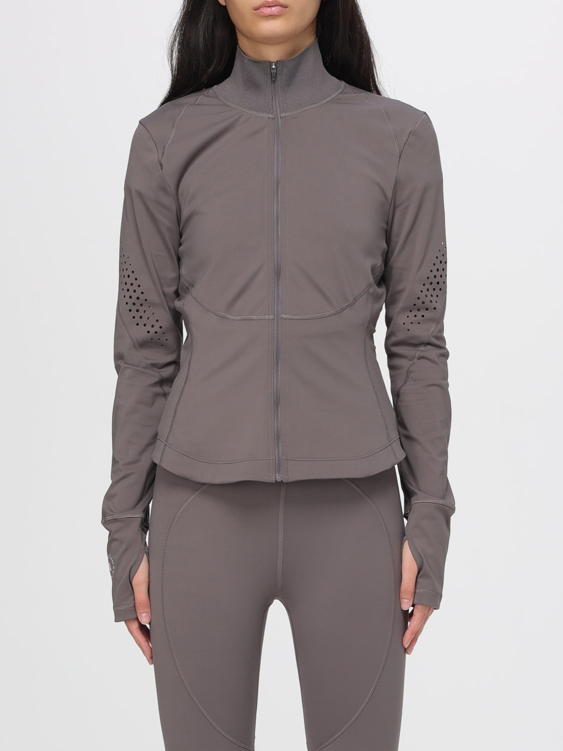 ADIDAS BY STELLA MCCARTNEY SUDADERA: Sudadera mujer Adidas by Stella McCartney, Cacao - Img 1
