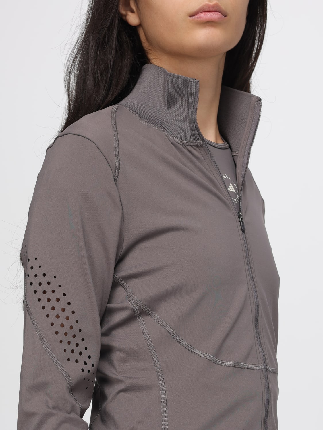 ADIDAS BY STELLA MCCARTNEY SUDADERA: Sudadera mujer Adidas by Stella McCartney, Cacao - Img 5