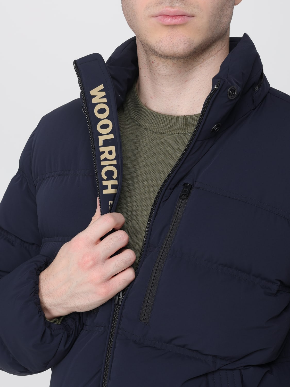 WOOLRICH JACKE: Jacke herren Woolrich, Blau - Img 4