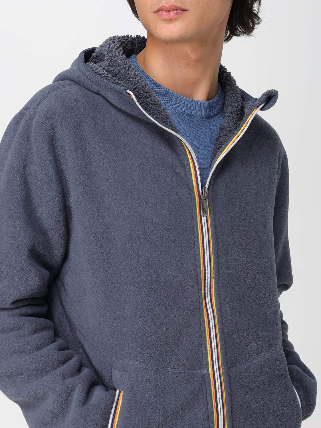 K-WAY JACKET: Blazer men K-way, Navy - Img 4